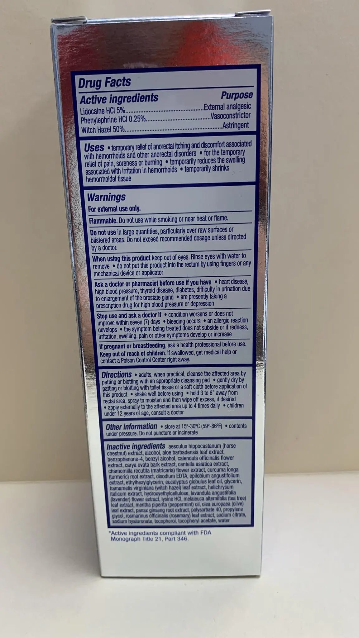 Doctor Butler's Advanced Relief Hemorrhoid Spray – Advanced Relief Hemorrhoid Treatment Spray with Witch Hazel to Help with Sensitive Skin, Itch Relief, and Swelling Relief* (5oz) Doctor Butler's uk supplements