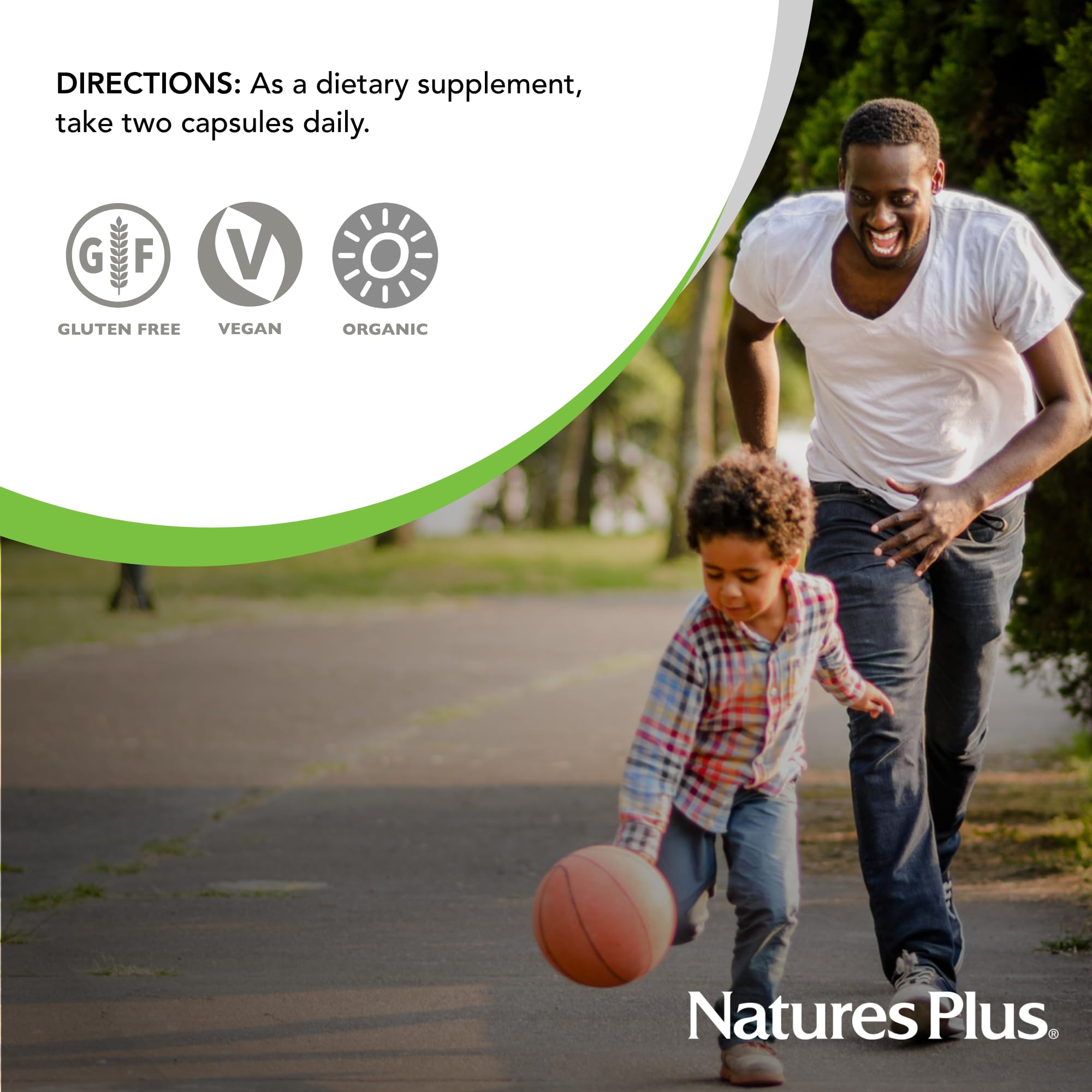 NaturesPlus Source of Life Garden Vitamin C - 60 Capsules - Immune System Support - USDA Certified Organic, Non-GMO, Vegan, Gluten Free - 30 Servings NaturesPlus uk supplements