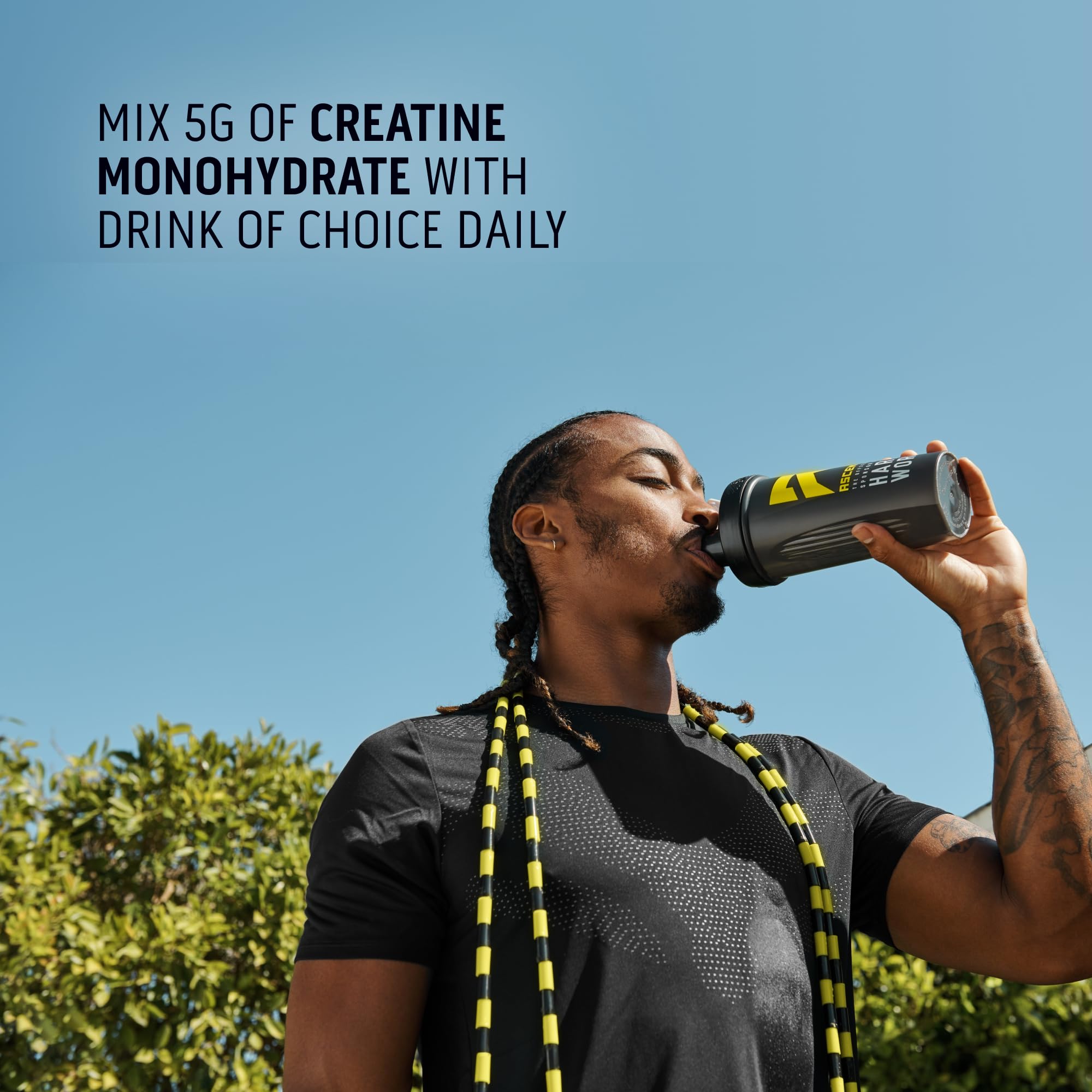 Ascent Clean Creatine Monohydrate Powder - 5G Per Serving, Creapure Creatine Supple Ascent uk supplements