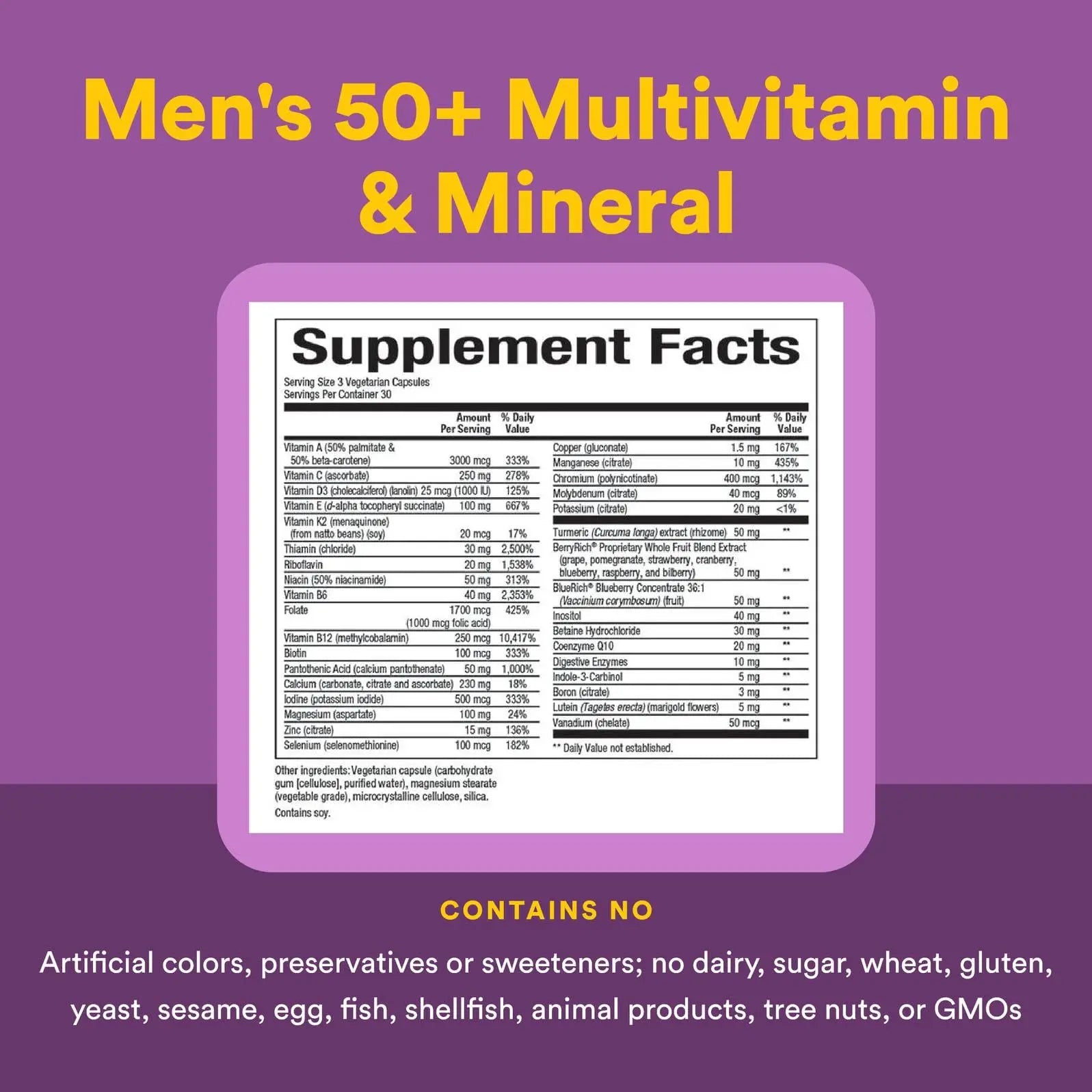 MultiFactors by Natural Factors, Women's 50+ Multivitamin & Mineral Formula, Dietary Supplement for Nutritional Support, 90 capsules (30 servings) Natural Factors uk supplements