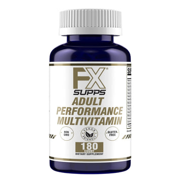FXSUPPS Performance Multi-Vitamin with Amino Acids, Beta-Alanine and L-Carnitine, Enhanced Performance and Recovery, 180 Tablets FXSUPPS uk supplements