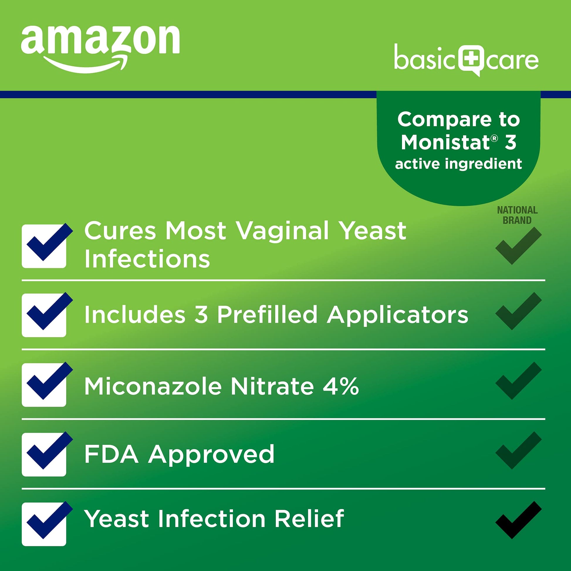Amazon Basic Care Miconazole 3, Miconazole Nitrate Vaginal Cream (4 Percent), 3-Day Treatment Amazon Basic Care uk supplements