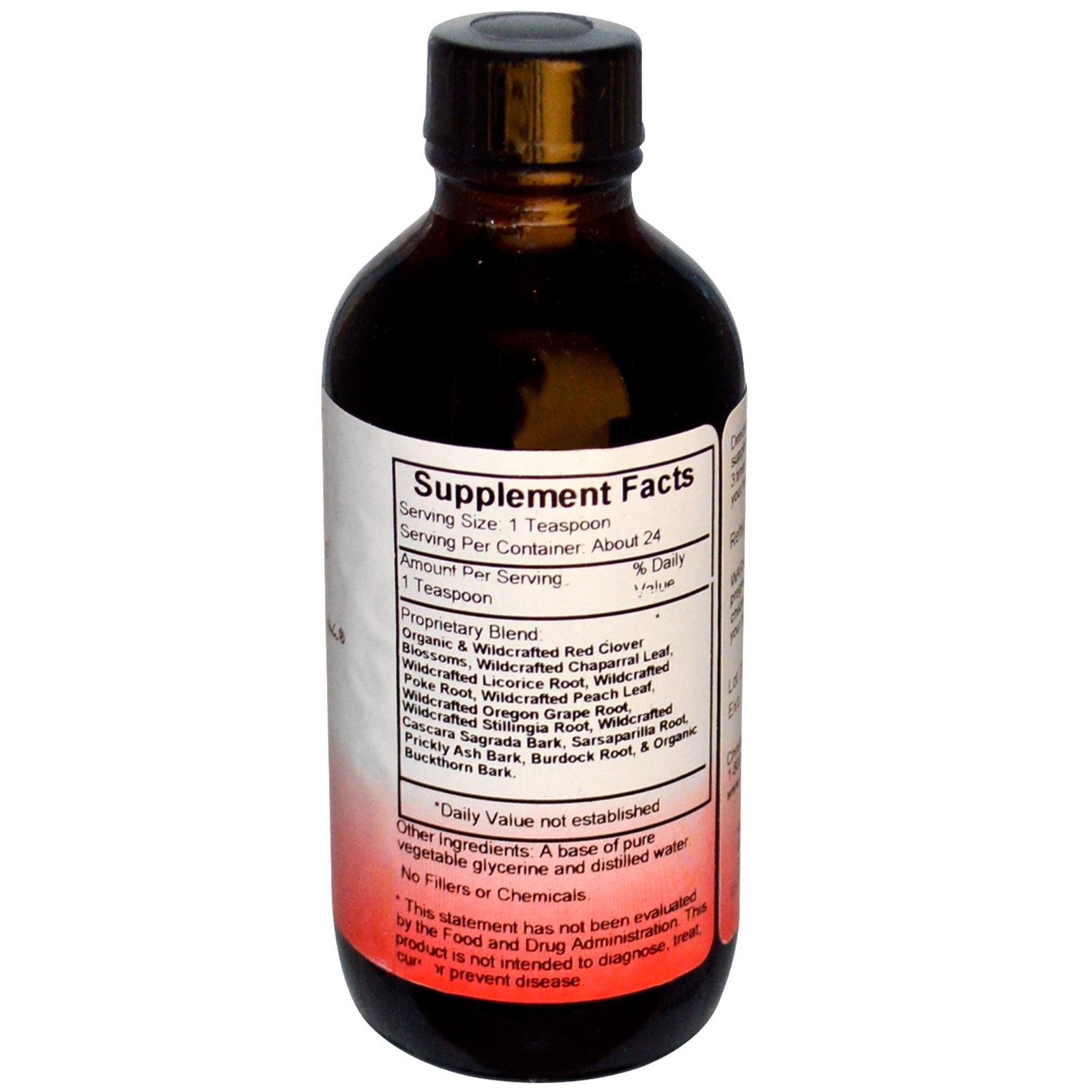 Bloodstream Cleanse Syrup (Replaces Red Clover Combination) - 4 oz - Liquid Dr. Christopher's uk supplements