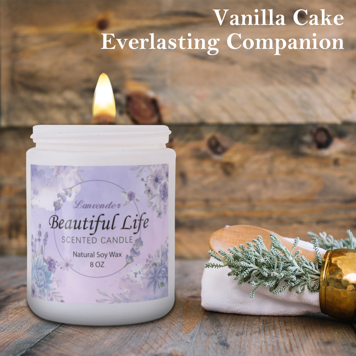 AMIDONSO Lavender Candles for Home Scented,8 oz Aromatherapy Candles Gift,45 Hour Long AMIDONSO uk supplements