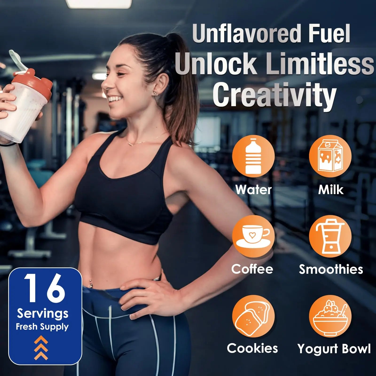 DRFOSTER Whey Protein Powder Isolate - Unflavored, Grass-Fed, 26g Protein & 6g BCAAs for Muscle Growth & Recovery DRFOSTER uk supplements