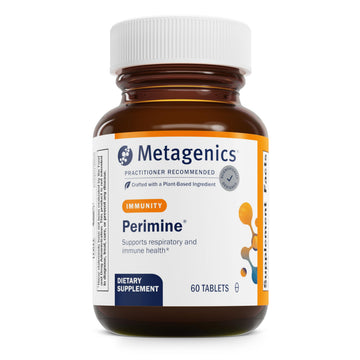 Metagenics Perimine - Perilla Seed Extract with Rosmarinic Acid & Luteolin - Supports Respiratory Health, Immune Function & Allergy Relief* - Non-GMO, Gluten-Free, Vegetarian - GMP Certified Facility Metagenics uk supplements