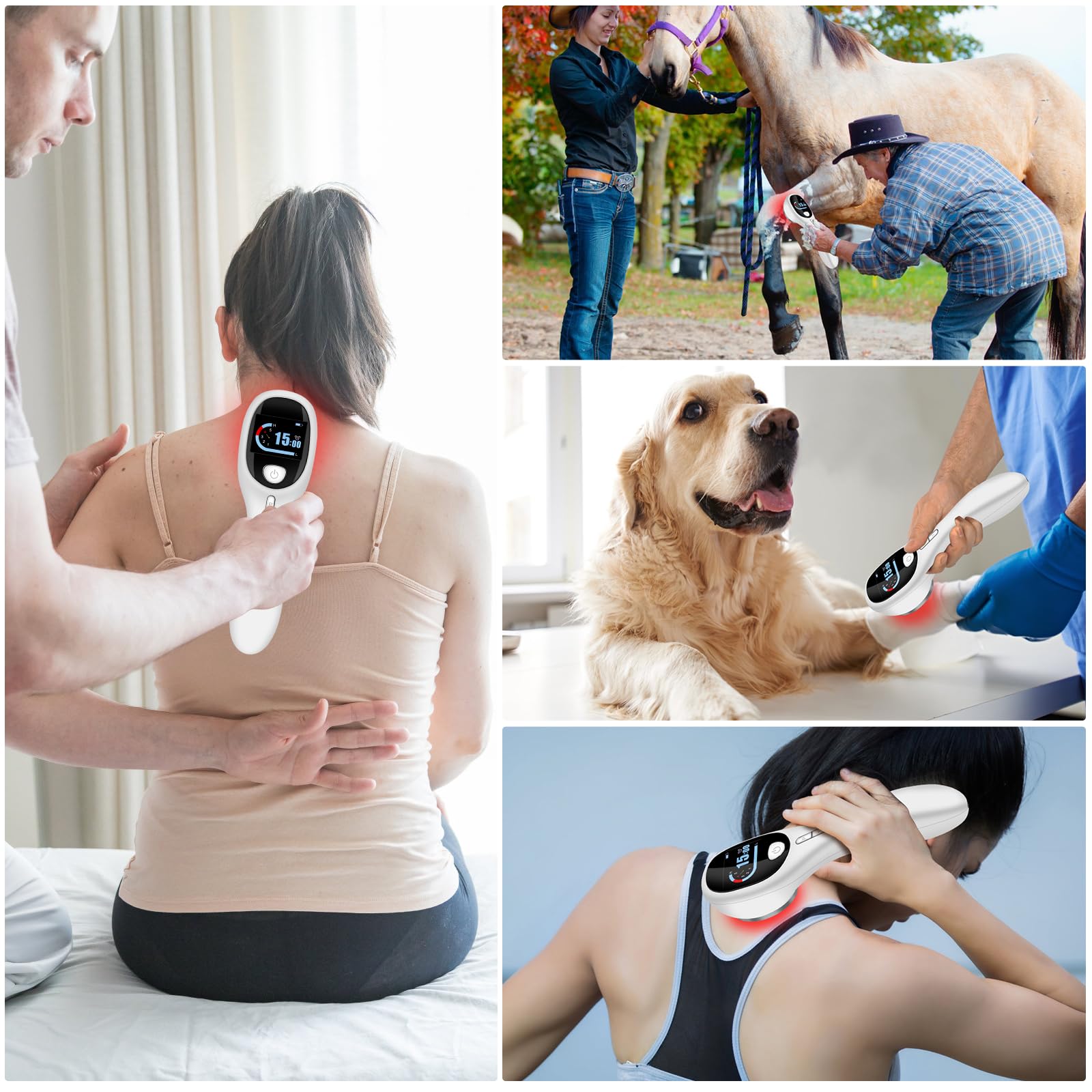 yofalo Cold Laser Human/Vet Device with LED Display Targets Joint and Muscles Directly yofalo uk supplements