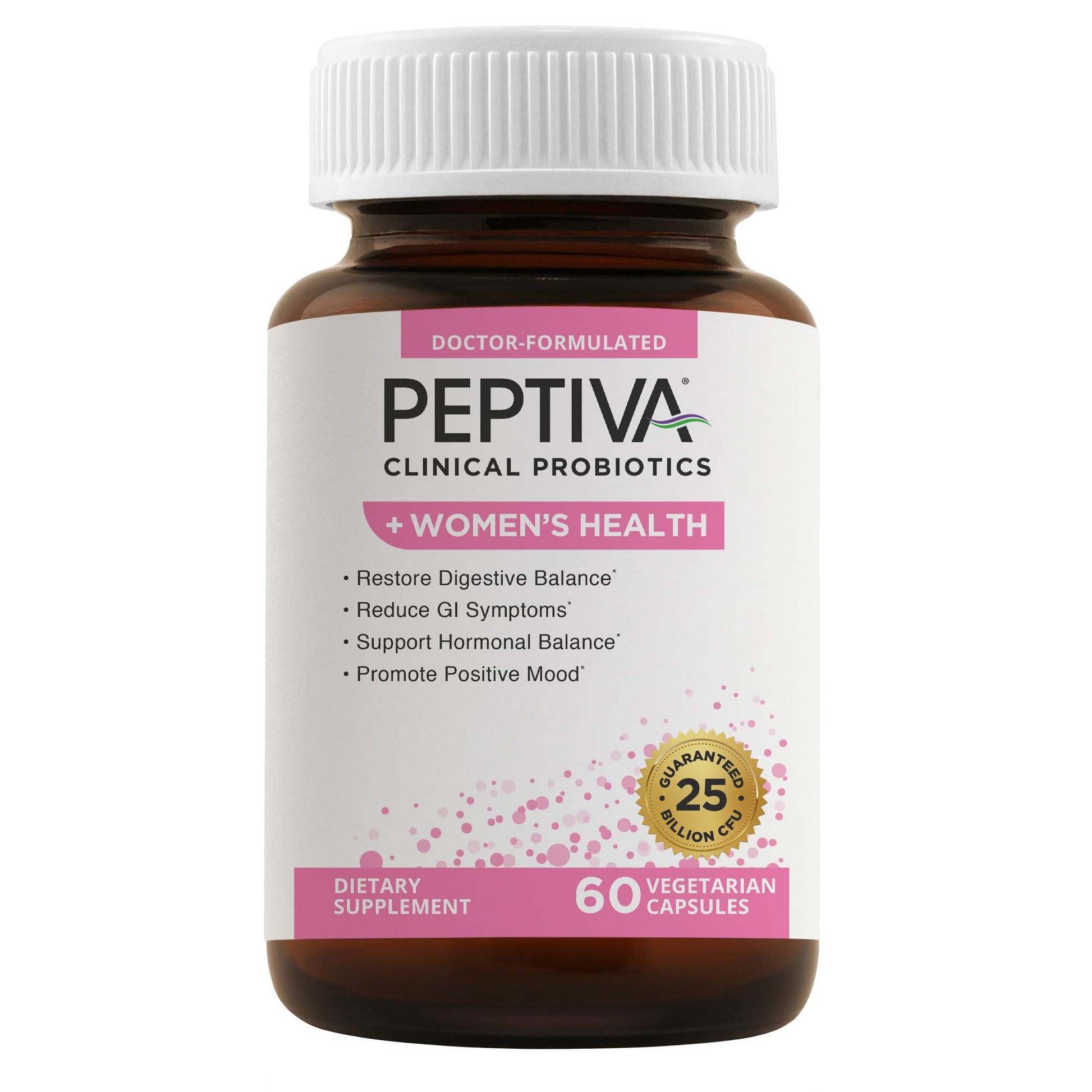 Peptiva Probiotics for Women's Health - Women's Probiotic and Digestive Support Peptiva uk supplements
