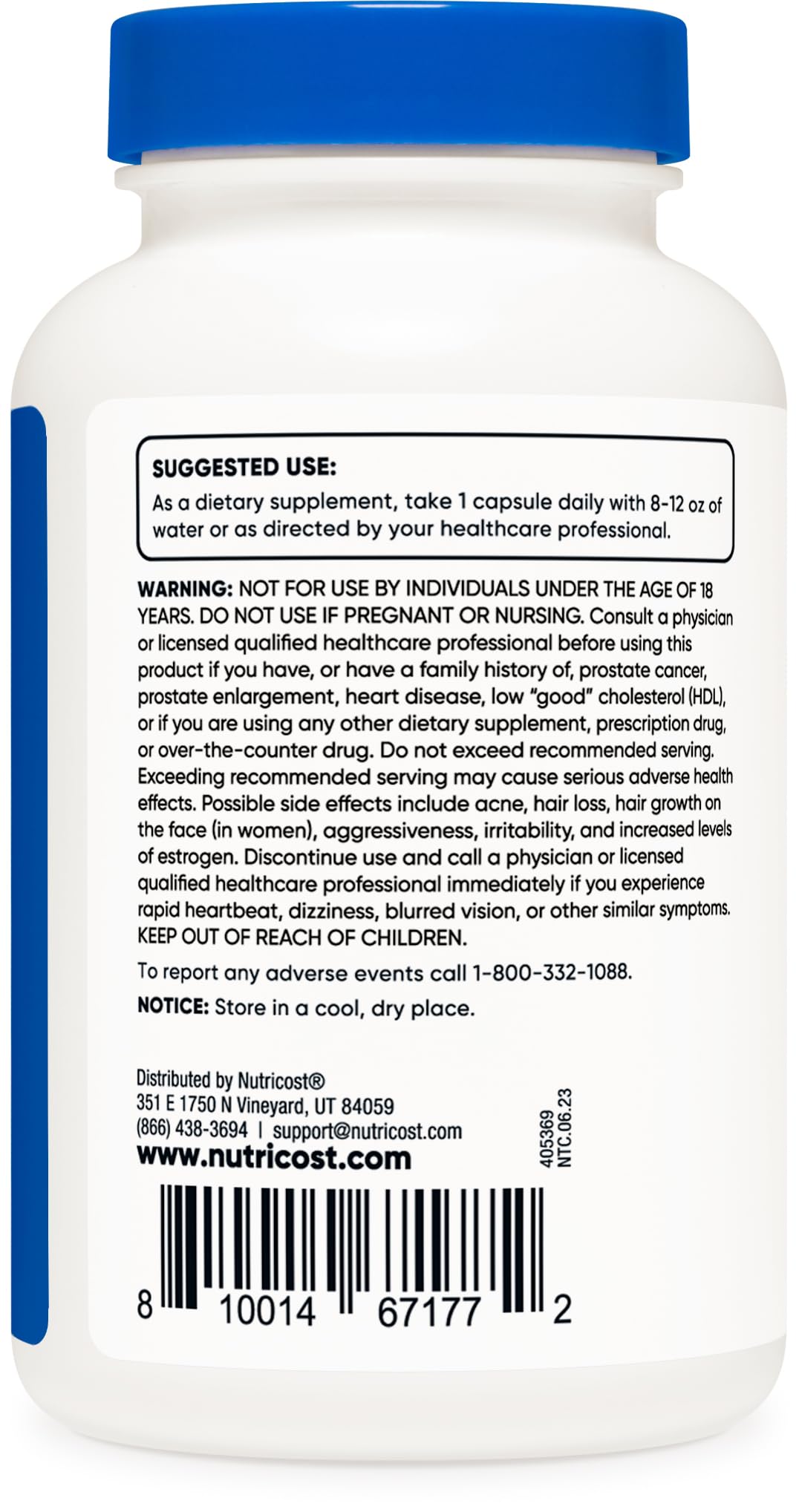 Nutricost DHEA 100mg, 240 Capsules - Gluten Free, Soy Free, Non-GMO, Supplement Nutricost uk supplements