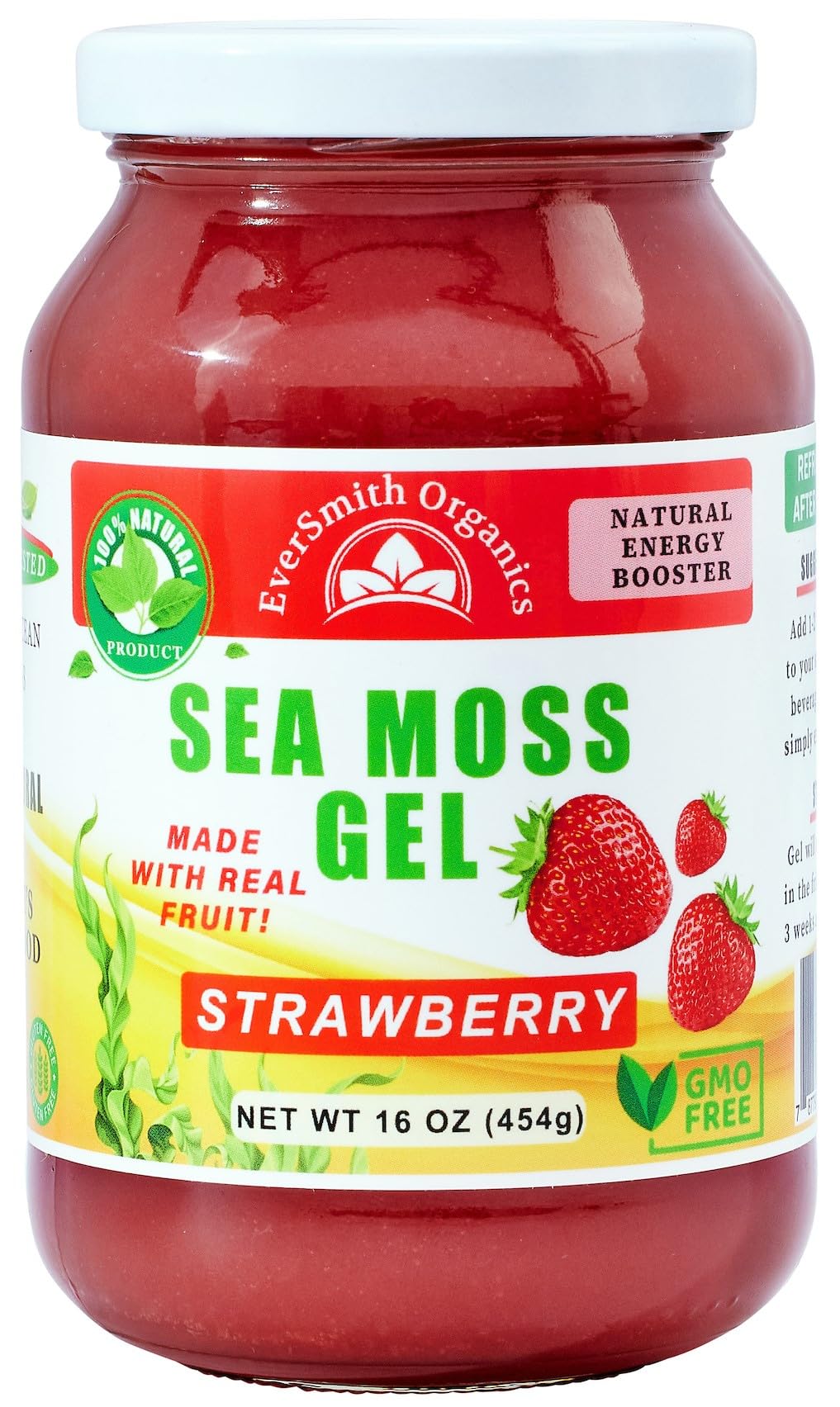 EverSmith Organics - Wildcrafted Irish Sea Moss Gel | Made in USA | Rich in Vitamins EverSmith Organics uk supplements