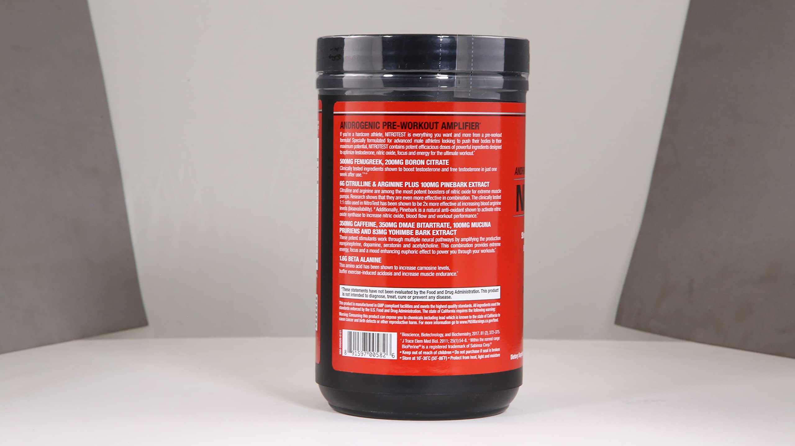 MuscleMeds Nitrotest Pre-Workout Supplement Drink, Boost Nitric Oxide, Testosterone MuscleMeds uk supplements