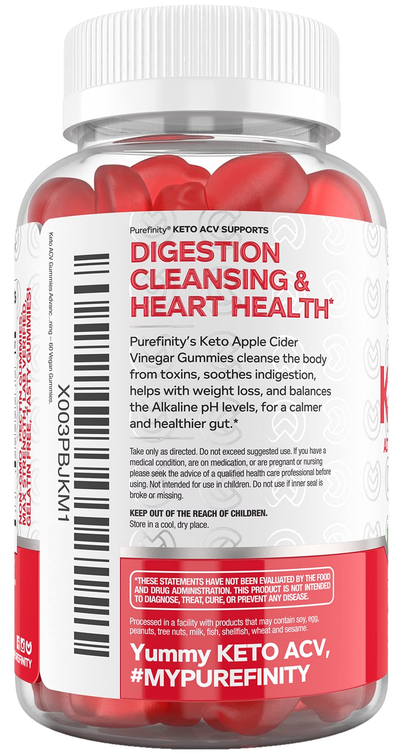 PUREFINITY Keto ACV Gummies to Support Weight Loss and Detox - True Form Keto ACV PUREFINITY uk supplements