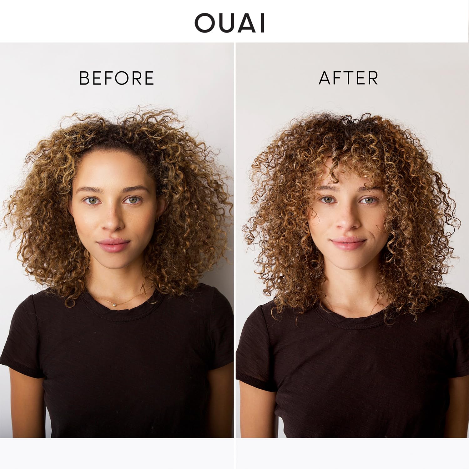 OUAI Curl Cream - Curl Defining Cream with Chia & Linseed Oil - Enhances Definition, Hydration & Shine - Tames Frizz & Protects from Humidity - Silicone-Free Curly Hair Products for Women (8 oz) OUAI uk supplements
