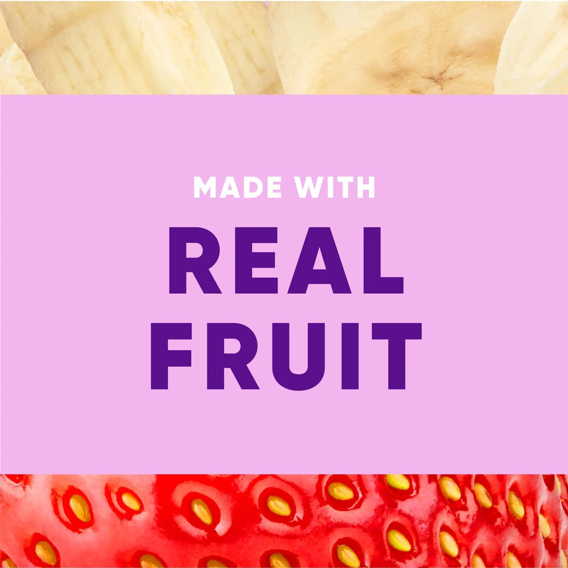 vitafusion Vitamin-Boosted Smoothie +Protein for Energy Metabolism and Immune Support, Strawberry Banana Flavor Excellent Source Vitafusion uk supplements