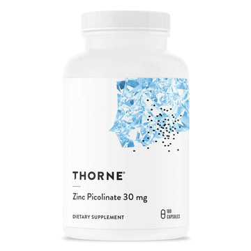 Thorne Zinc Picolinate 30 mg - Well-Absorbed Zinc Supplement for Growth and Immune THORNE uk supplements