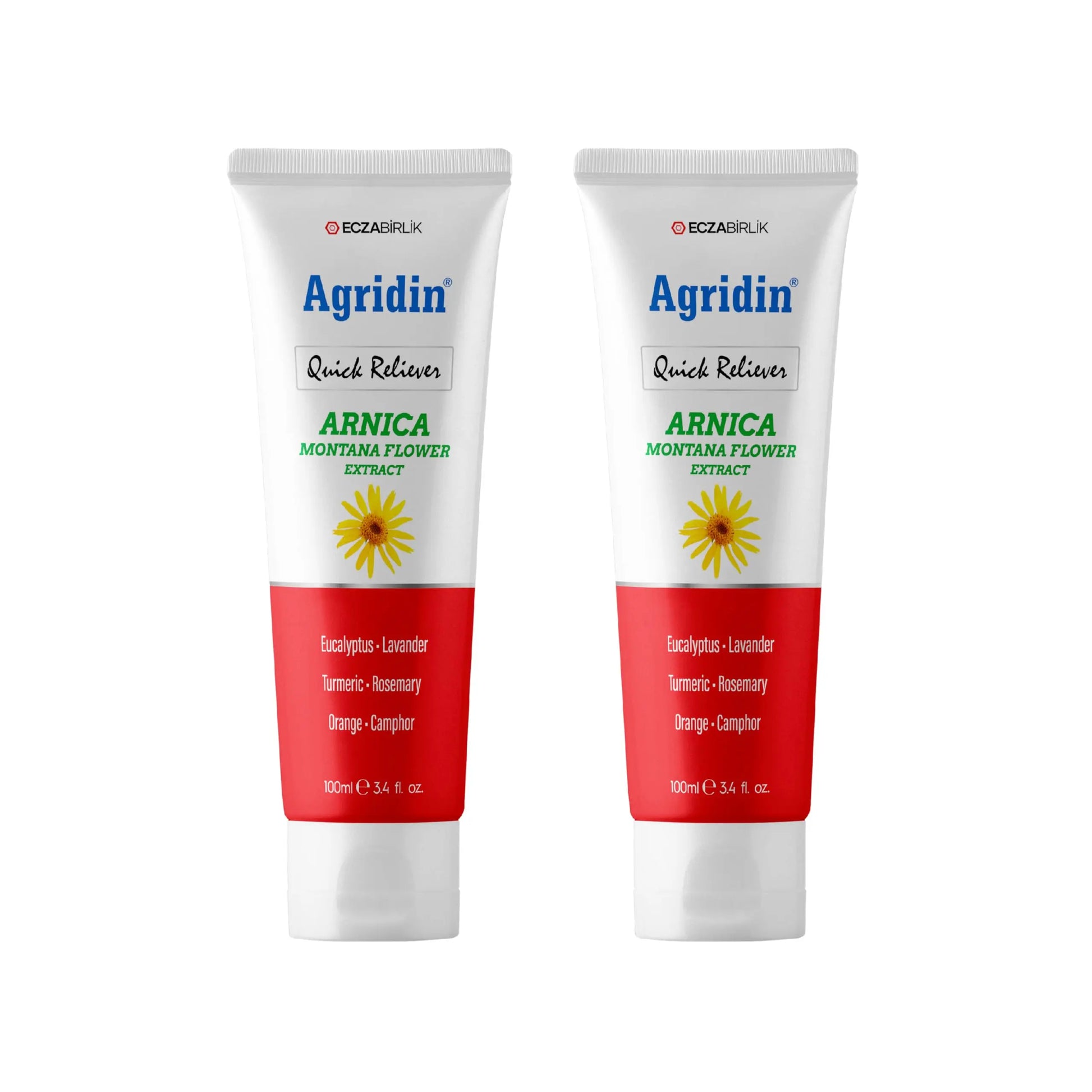 Agridin Arnica Pain Relief Cream for Joint & Muscle – Extra Strength Fast-Acting Formula – Targets Back, Knee, Neck, Hand, Foot Aches – Natural Massage Cream for Inflammation & Bruises Agridin uk supplements