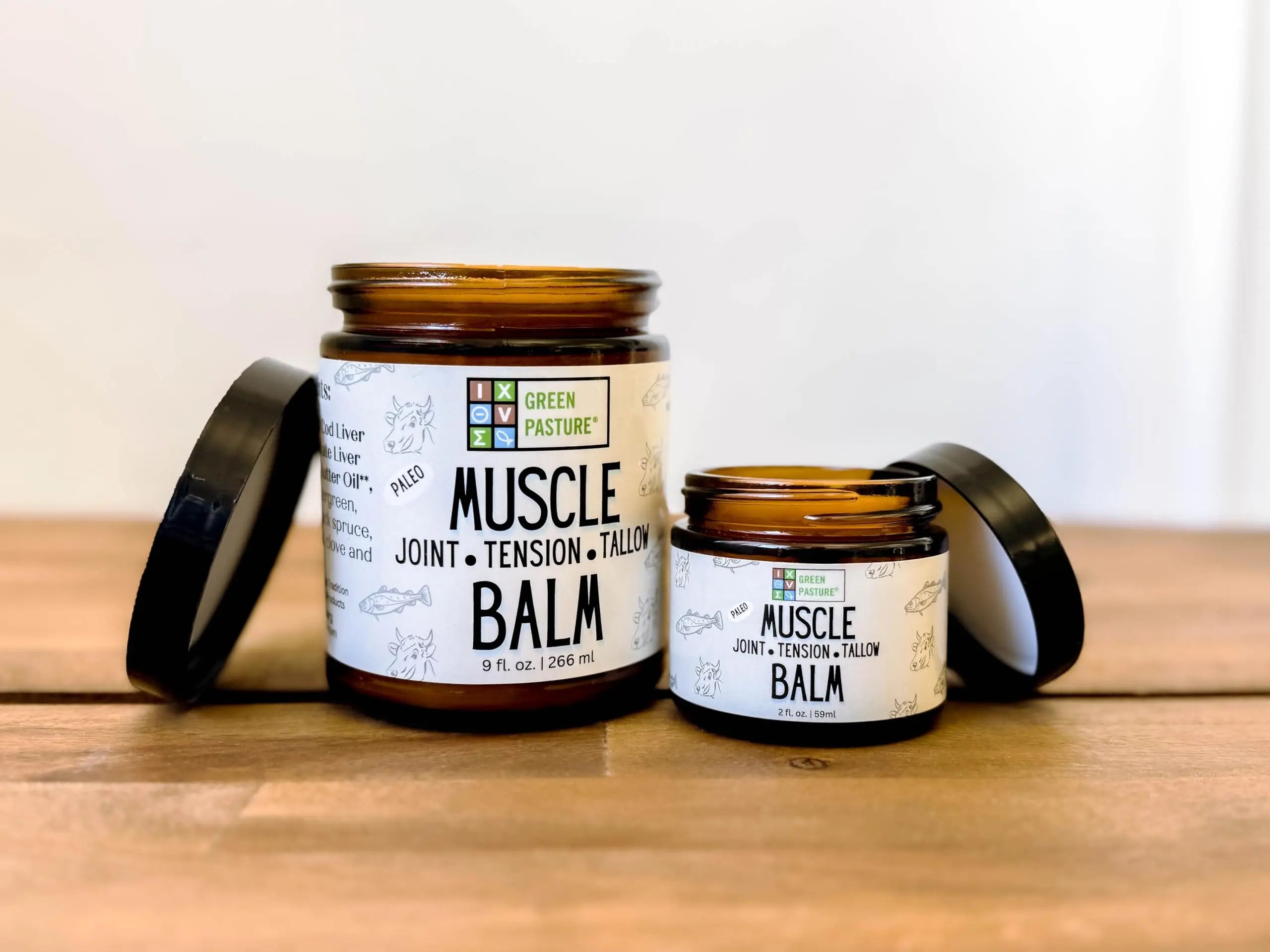 Green Pasture Muscle Balm (Muscle Balm, 2, Fl Oz), Cream Green Pasture uk supplements