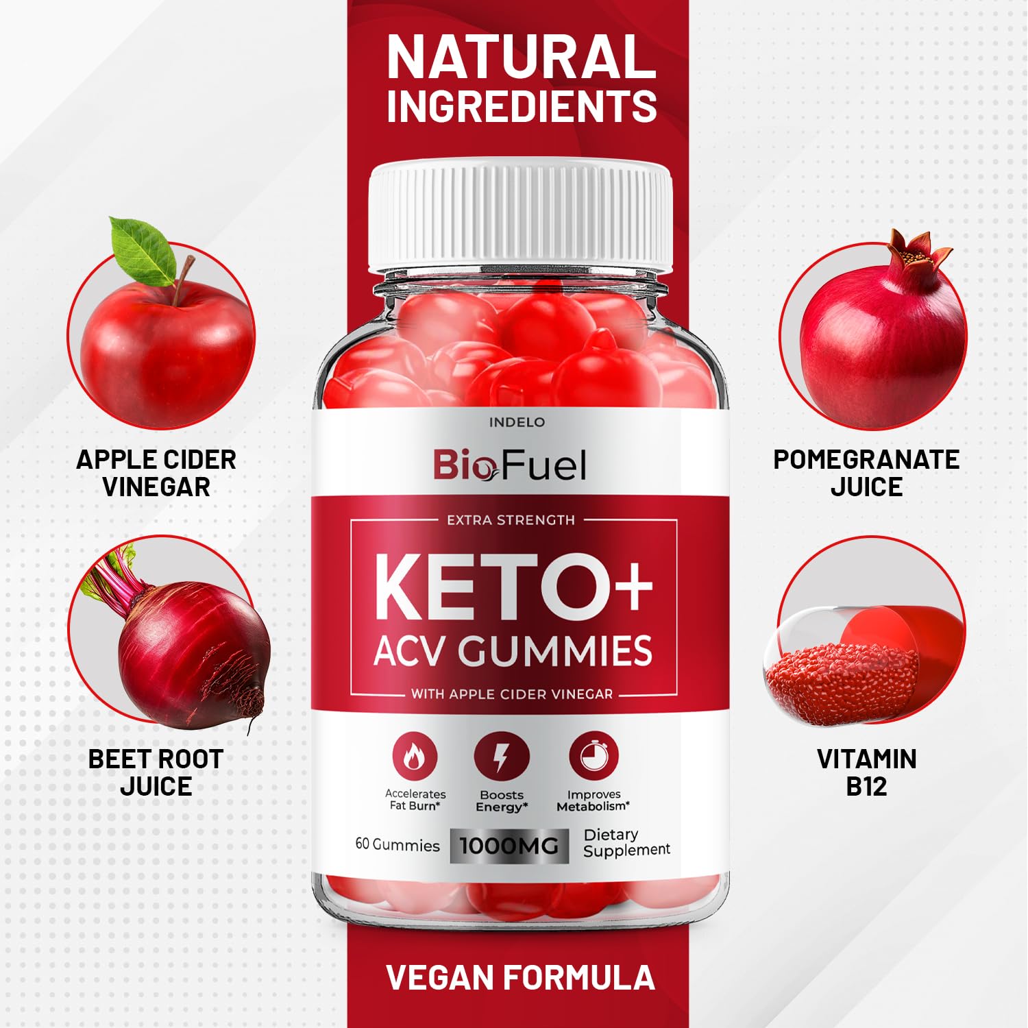 (3 Pack) Bio Fuel Keto ACV Gummies - Advanced Formula BioFuel Keto Plus ACV Gummies Apple Cider Vinegar Bio Fuel ACV, Weight Management Gummies Dietary Supplement Reviews Men Women (180 Gummies) Indelo uk supplements