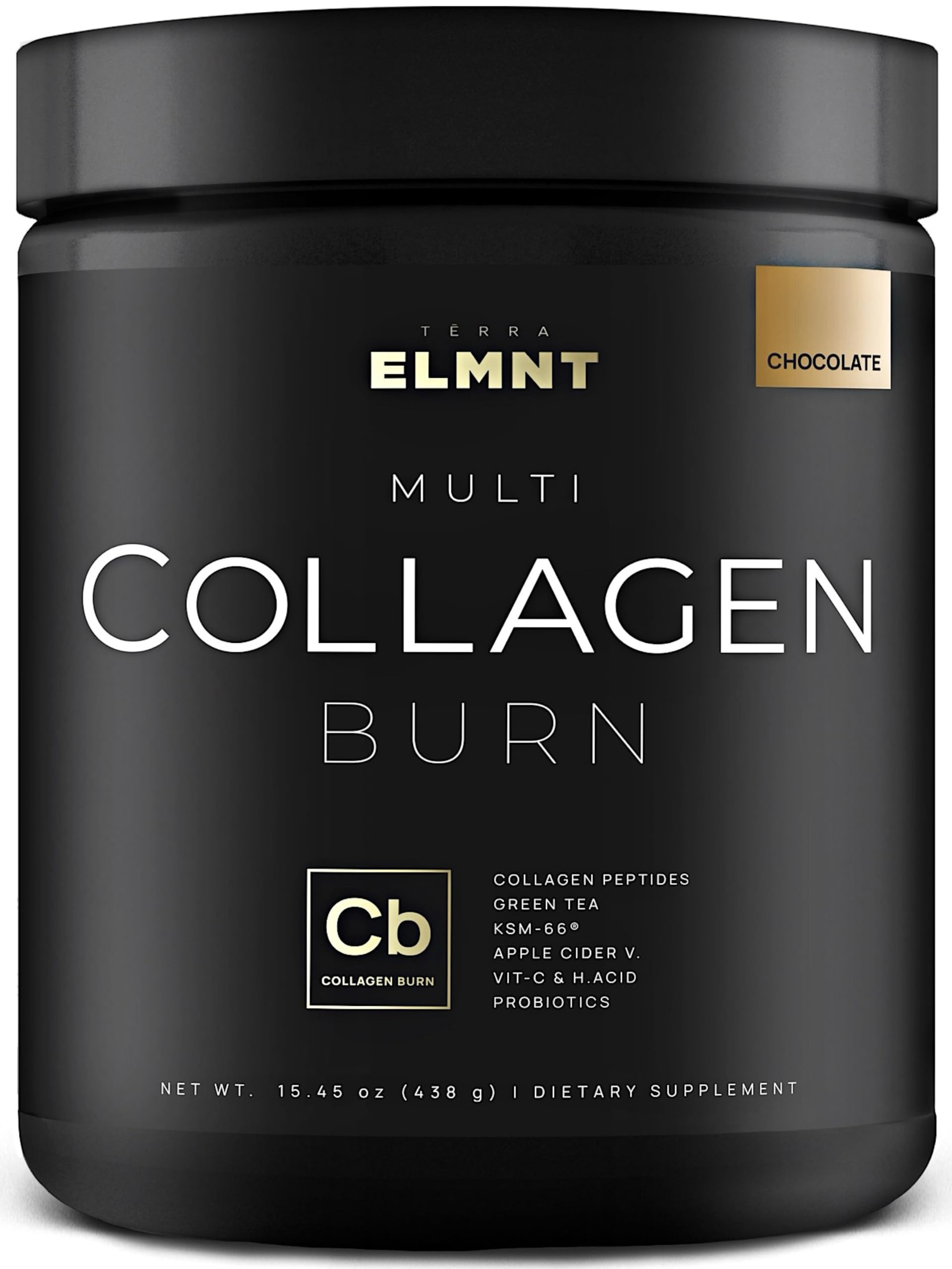 TERRA ELMNT Premium Chocolate Multi Collagen Powder for Women Weight Management TERRA ELMNT uk supplements