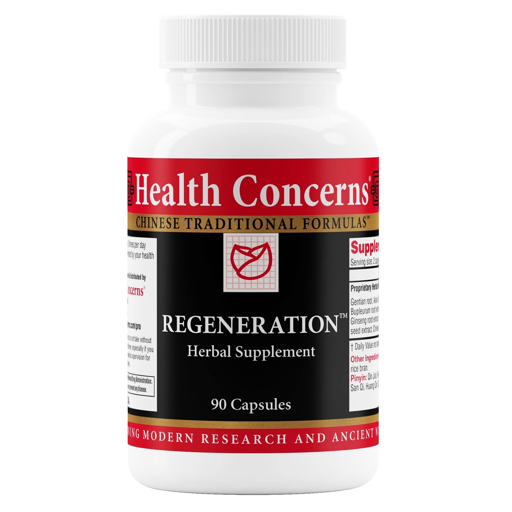 Health Concerns Regeneration – Immune System Support & Liver Health Supplement – Detox Cleanse & Energy Balance – Traditional Chinese Herbal Formula – 90 Capsules Health Concerns uk supplements