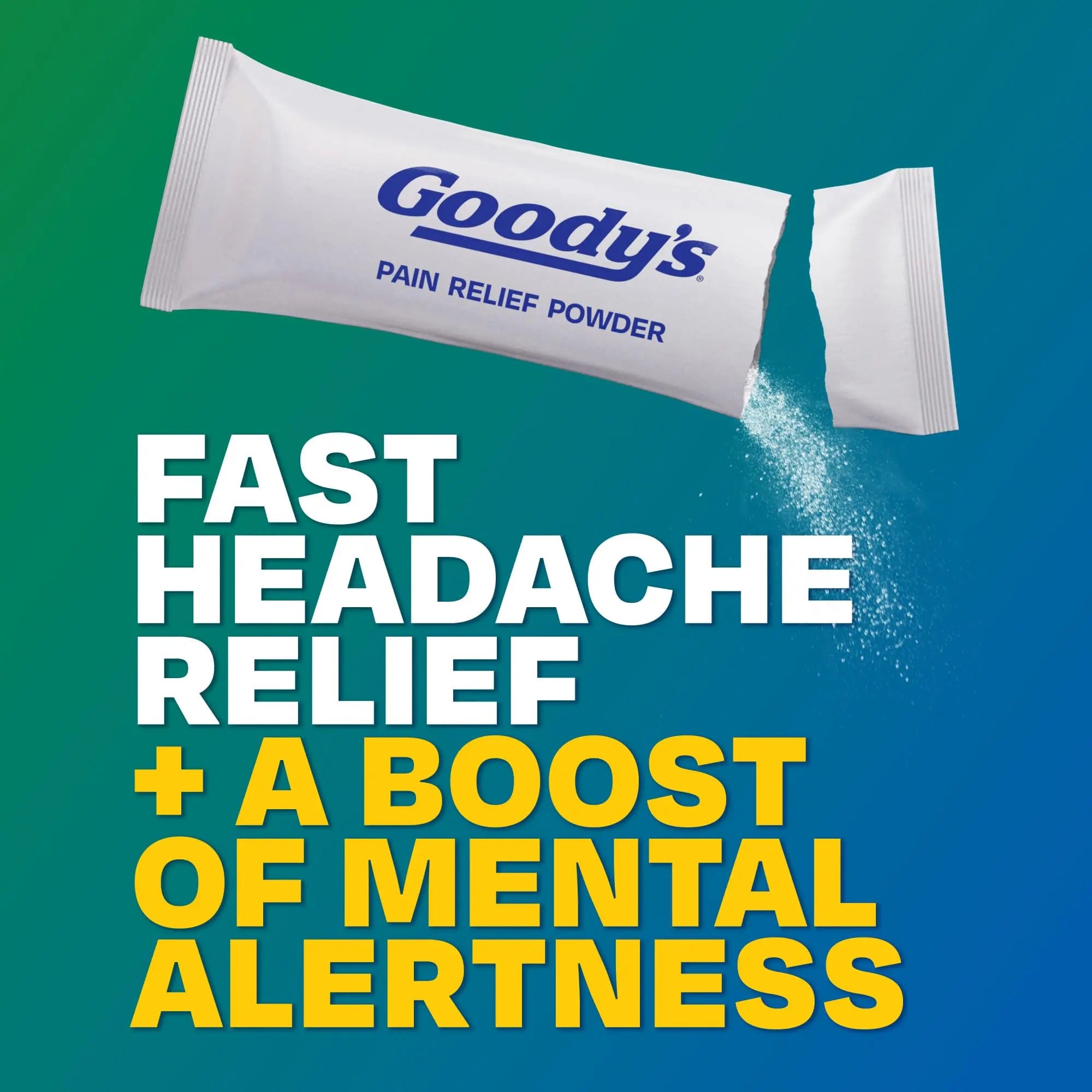 Goody’s Headache Relief Plus Mental Alertness Powder, with Aspirin and Caffeine, Strawberry Citrus Flavor, 16 Count Goody's uk supplements