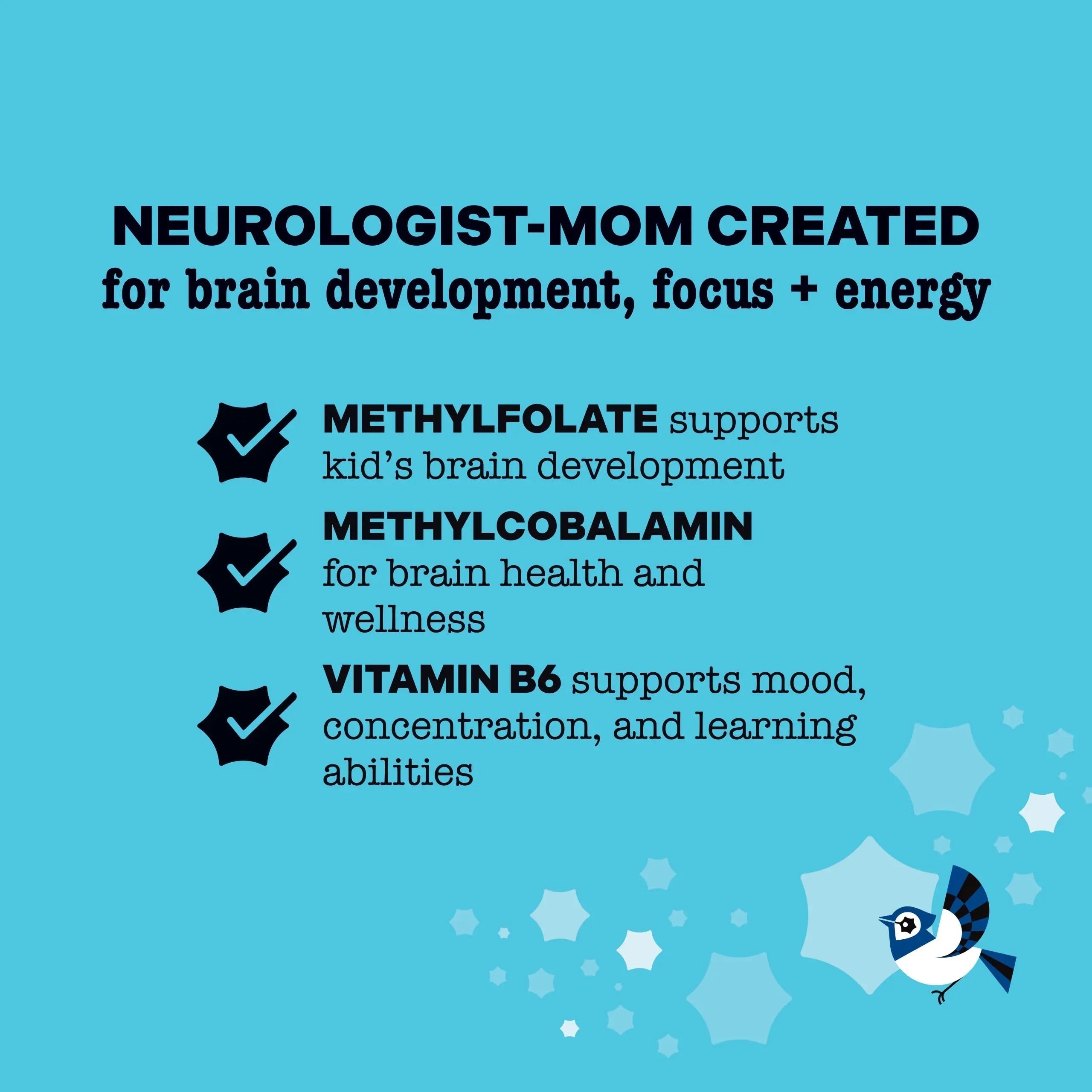 Best Nest Wellness Multi Plus Gummies - Brain Health Support Supplement with Methylated Vitamins - Chewable Multivitamin for Kids Best Nest Wellness uk supplements