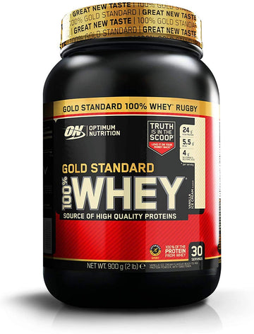 Optimum Nutrition 100 Percent Whey Gold Standard Sports Supplements, 908 g, Vanilla Optimum Nutrition uk supplements