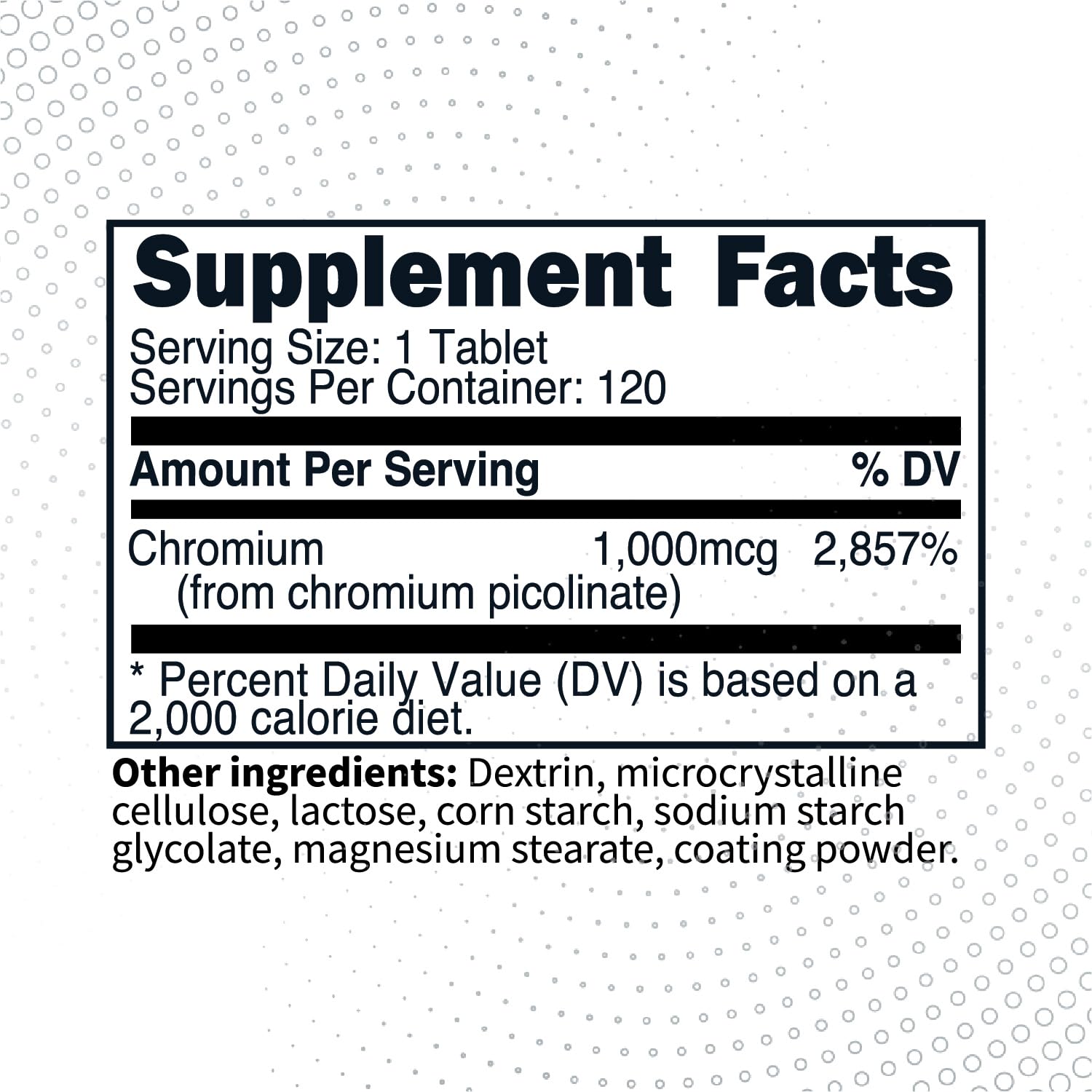 Type Zero Clean Chromium Picolinate Tablets (120 Servings, 1,000 MCG Per Serving) - Non-GMO, Gluten Free Type Zero uk supplements