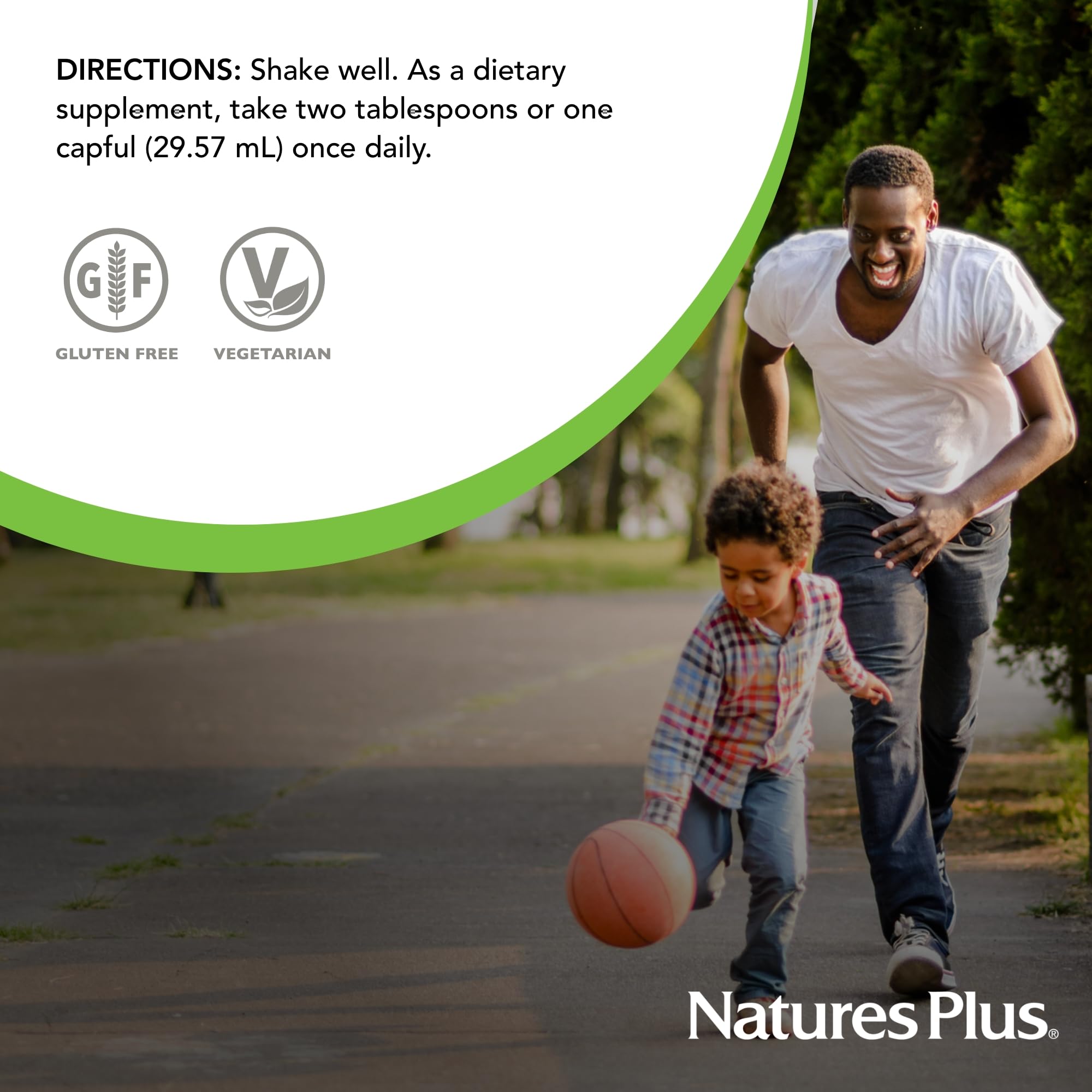 NaturesPlus Source of Life Liquid, Tropical Fruit - 8 fl oz - Multivitamin & Mineral Supplement - Gluten Free, Vegetarian - 8 Servings NaturesPlus uk supplements