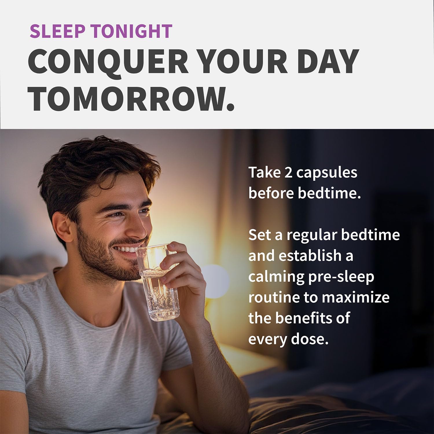 12-in-1 Melatonin Sleep Capsules - Natural Sleep Aids for Adults with Melatonin 5mg and Magnesium Glycinate 500mg, Sleep Aid with Ashwagandha, L Theanine, Valerian Root, GABA, 5-HTP (90ct, Pack of 1) MEDCHOICE uk supplements
