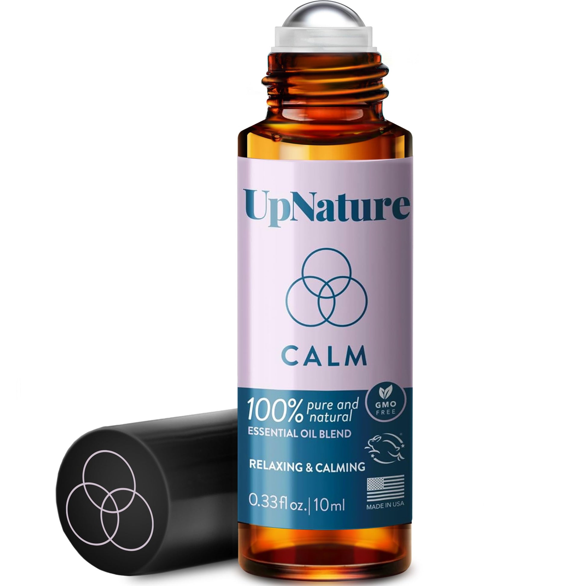 UpNature Calm Essential Oil Roll On Blend – Stress Relief & Relaxation Gifts for Women – Calming UpNature uk supplements