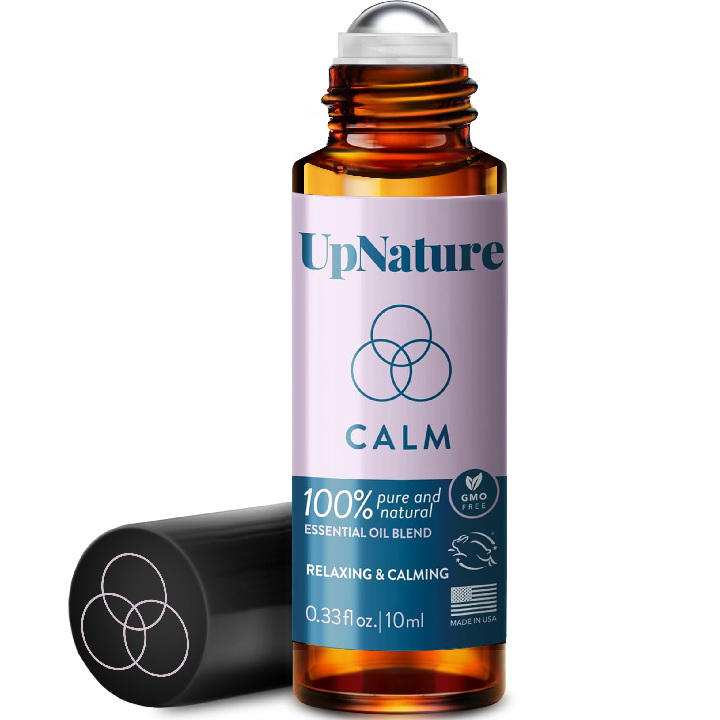 UpNature Calm Essential Oil Roll On Blend – Stress Relief & Relaxation Gifts for Women – Calming UpNature uk supplements