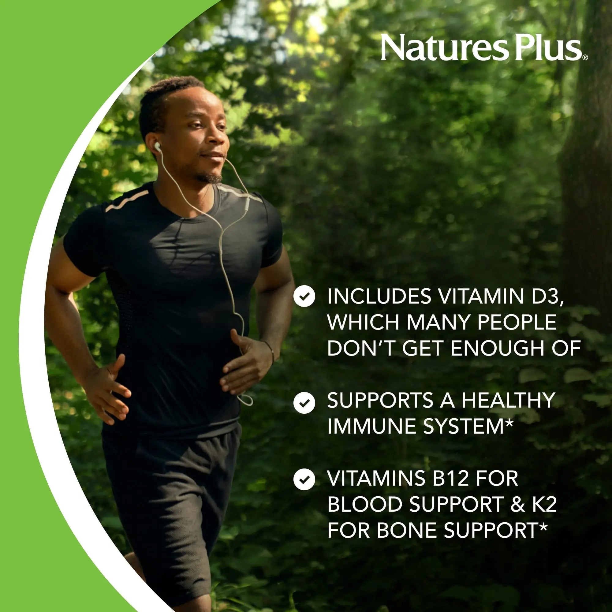 NaturesPlus Source of Life Gold Multivitamin - 90 Tablets - with Vitamins D3, B12 & K2 - Blood, Bone & Immune Support Aus Healthcare uk supplements