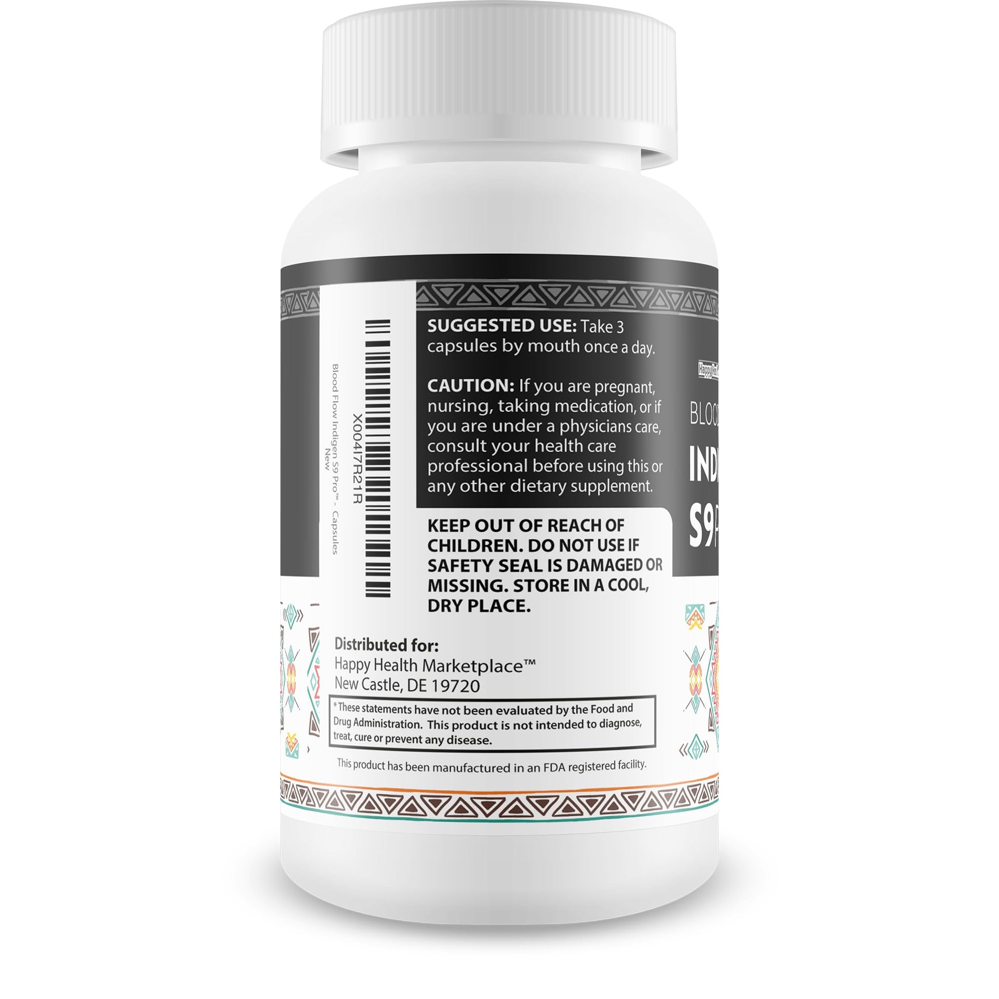 Blood Flow Indigen S9 Pro - Our Best Poor Circulation Supplements for Advanced Blood Flow Care - Blood Circulation Support - Blood Circulation Supplements for Healthy Blood Flow Help Blood Flow Pills Happy Health Marketplace uk supplements