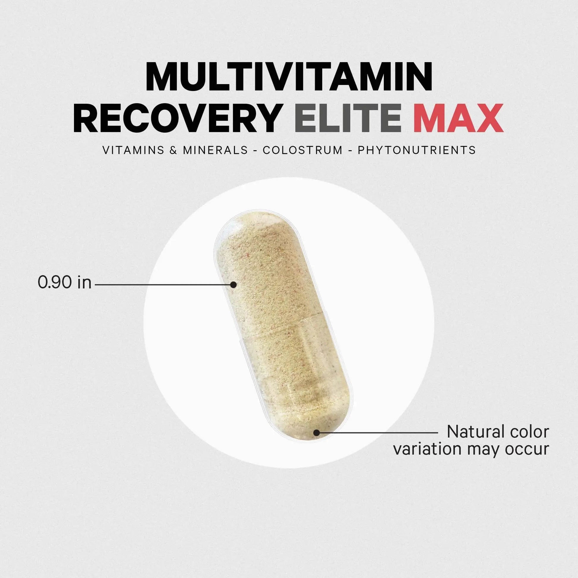 Codeage Multivitamin Recovery Elite Max Supplement - Vitamins A, C, D, E, B-Complex, Essential Minerals, Antioxidants, Colostrum Codeage uk supplements