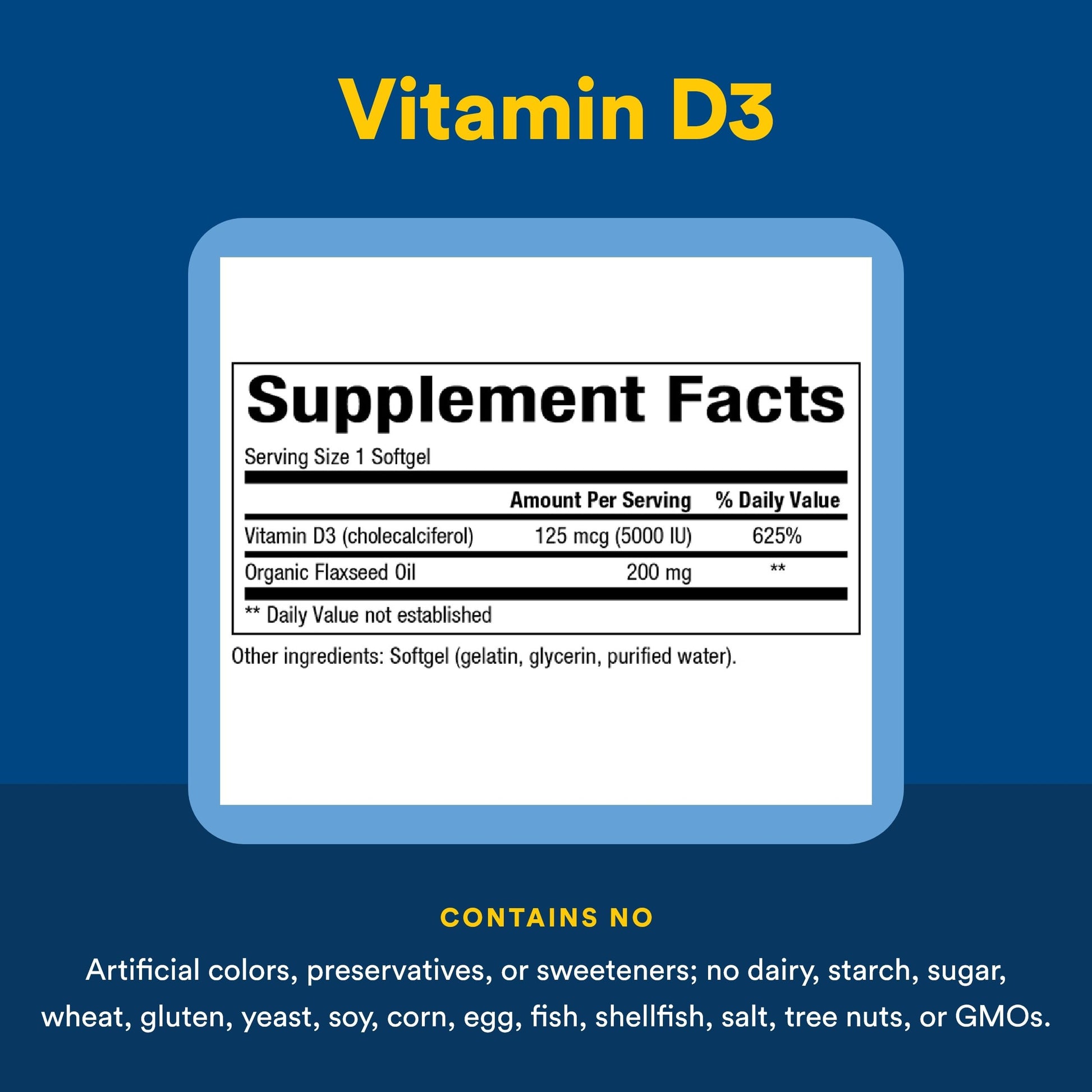 Natural Factors, Vitamin D3 5000 IU (125 mcg), Supports Strong Bones, Muscles and Immune Function, 360 Softgels Natural Factors uk supplements