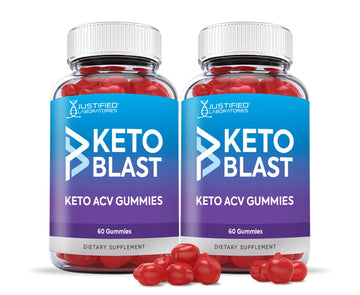 Justified Laboratories (2 Pack) Keto Blast Gummies 1000MG ACV with Pomegranate Juice Justified Laboratories uk supplements