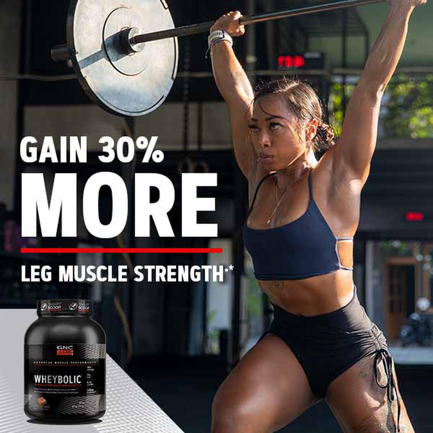 GNC AMP Wheybolic Protein Powder | Targeted Muscle Building and Workout Support Formula GNC uk supplements