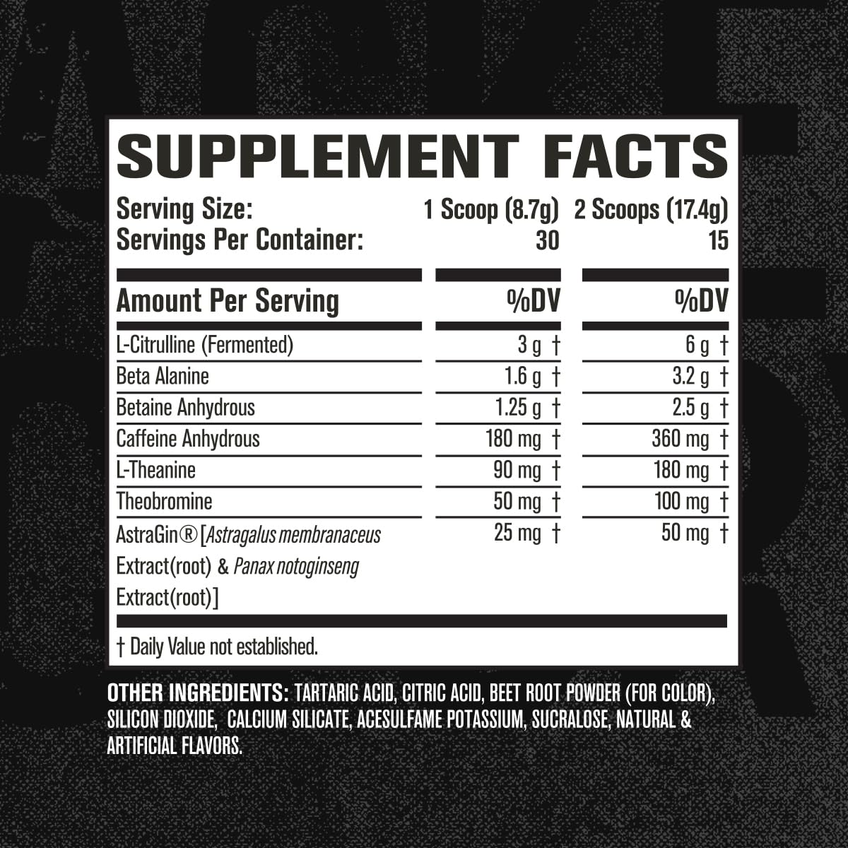 NITROSURGE Pre Workout Supplement - Endless Energy, Instant Strength Gains Jacked Factory uk supplements