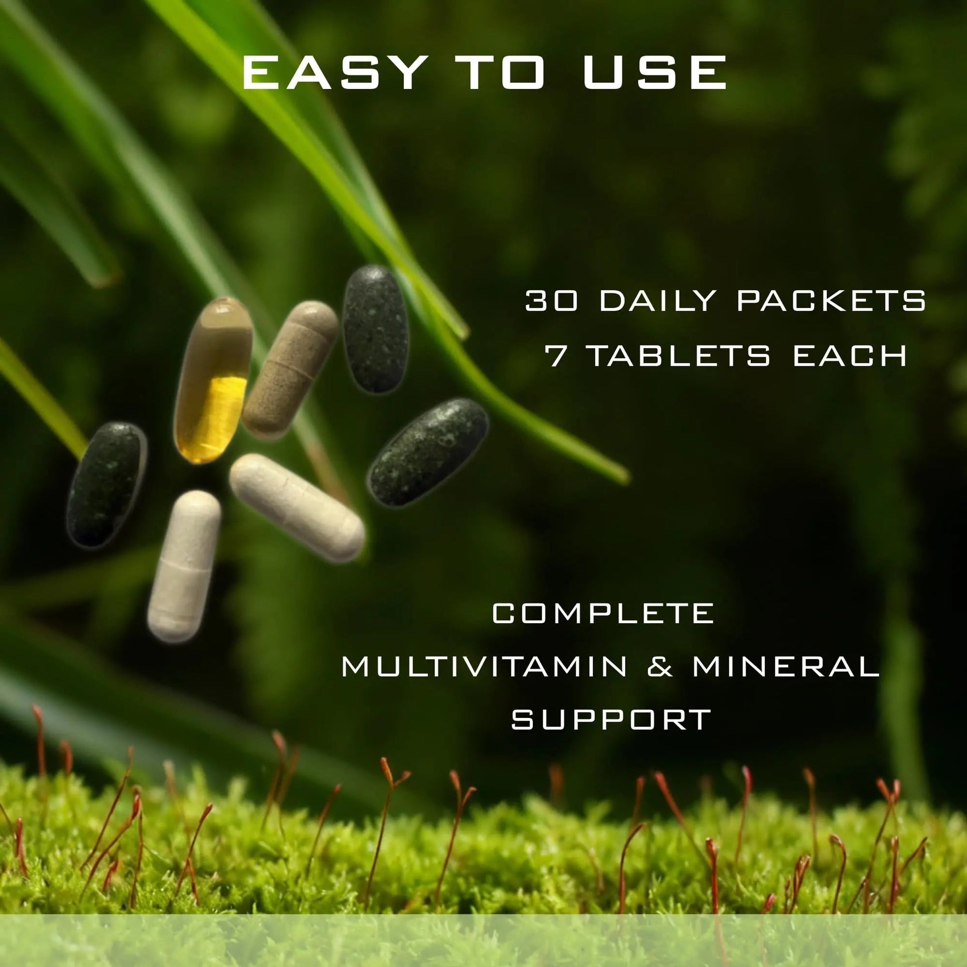 Nature’s Aid Women’s 7-30 Daily Multivitamin Packs for Energy, Focus & Performance Support | Natural Complete Vitamin Nature's Aid Holistic Wellness uk supplements