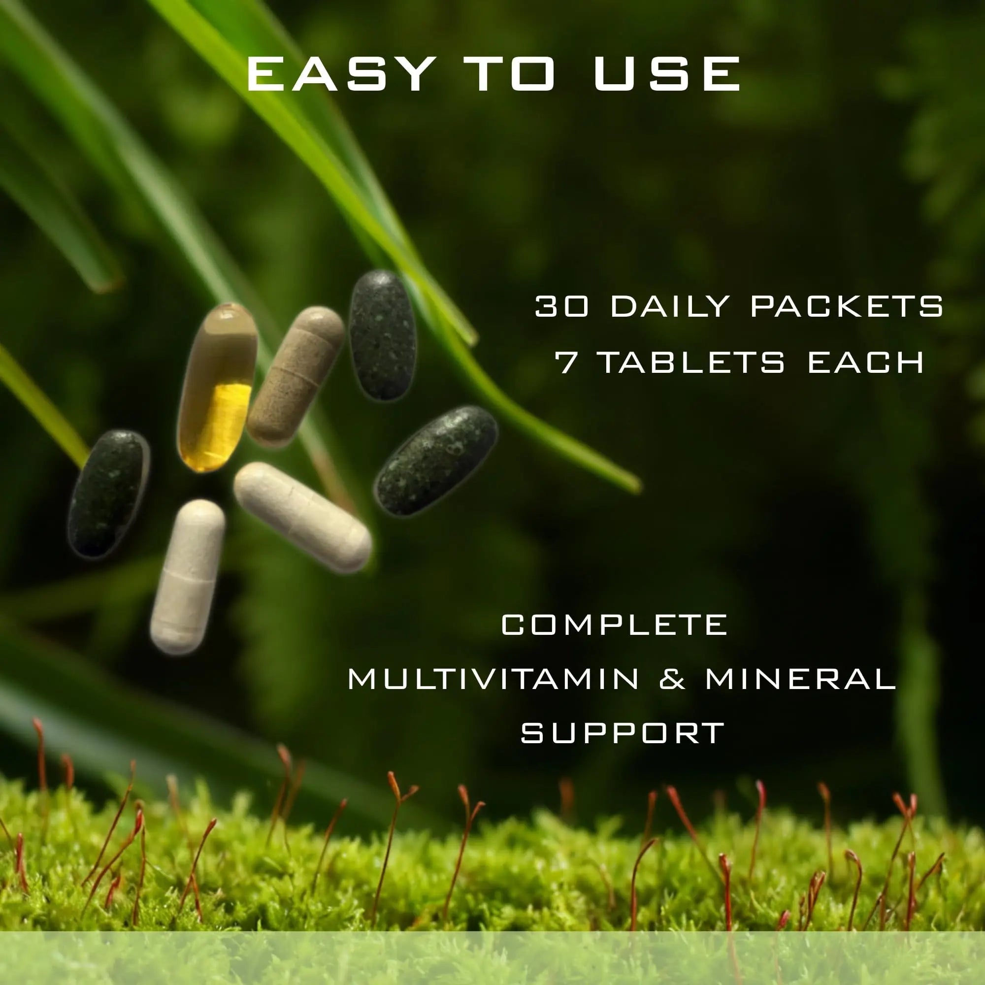 Nature’s Aid Women’s 7-30 Daily Multivitamin Packs for Energy, Focus & Performance Support | Natural Complete Vitamin Nature's Aid Holistic Wellness uk supplements