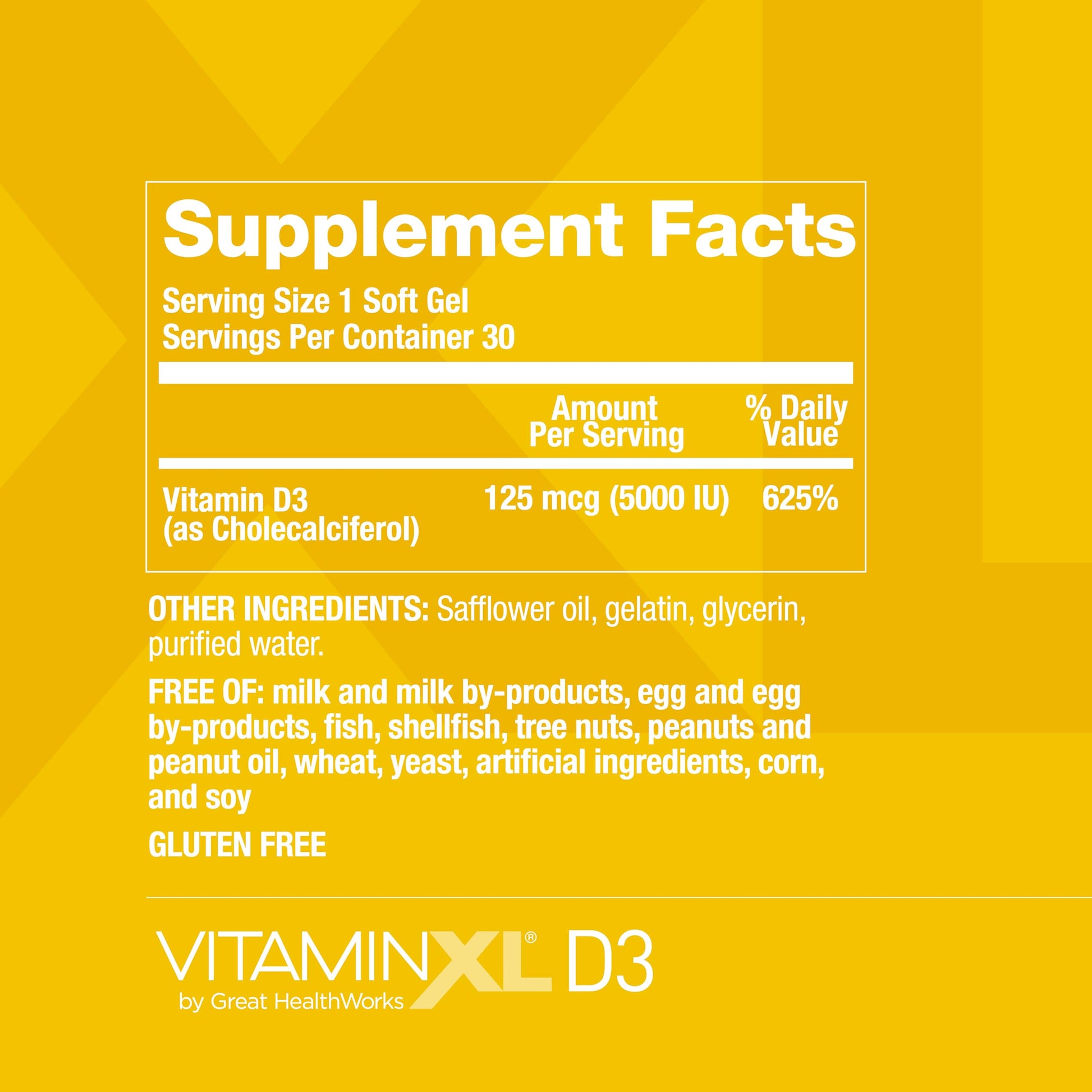 OmegaXL Joint Support Supplement - 60 Softgels & VitaminXL D3 High Potency Daily Vitamin D 5000 IU 125mcg Immune Support Supplement (30 Softgels) - 2 Pack OmegaXL uk supplements
