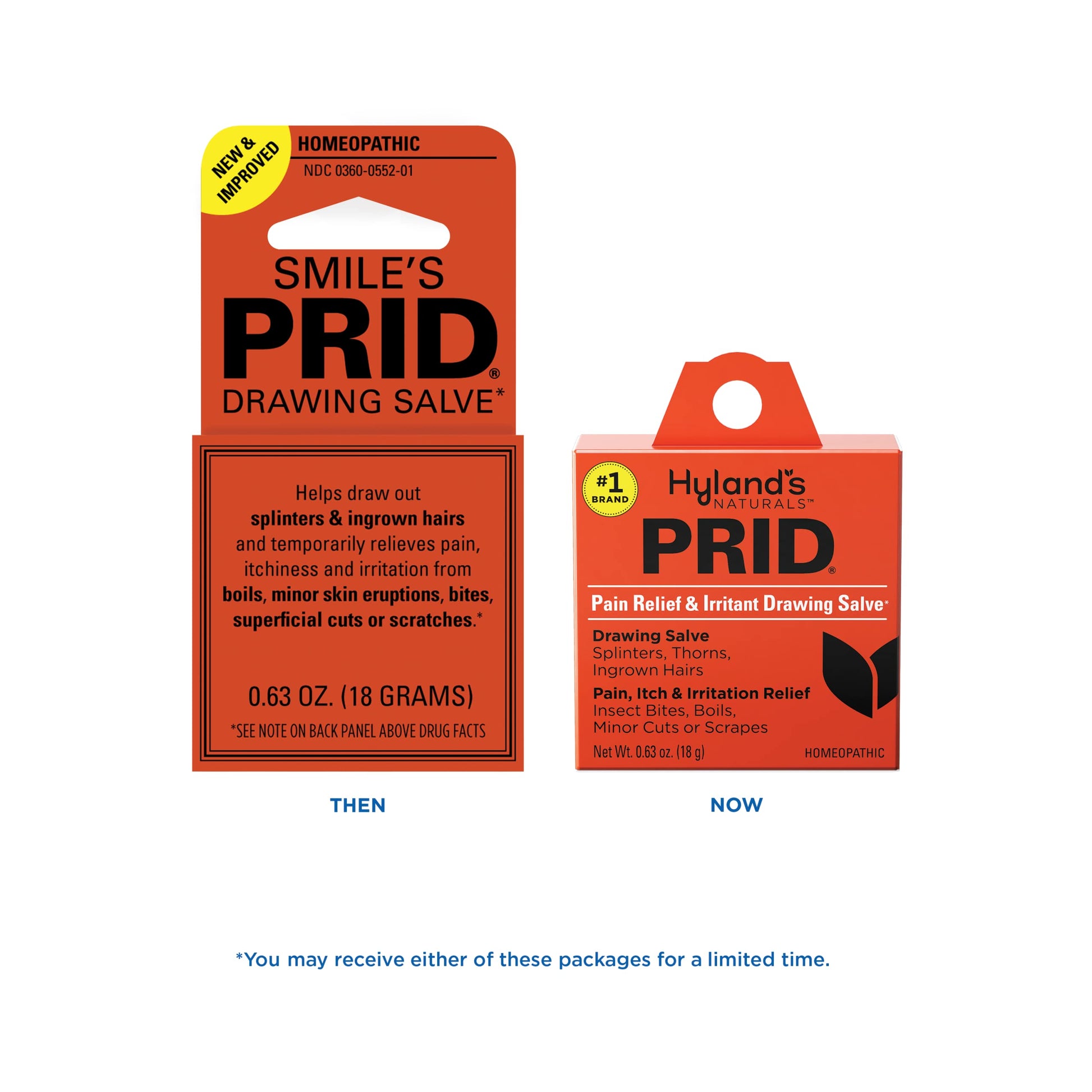Hyland's PRID Drawing Salve Naturals (2 Pack) Hyland's uk supplements