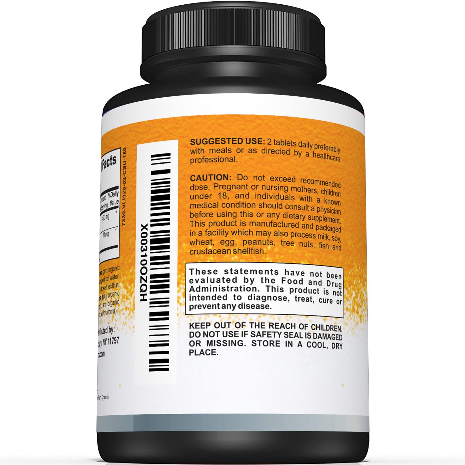 Sunergetic USDA Certified Organic Turmeric Supplement – Includes Organic Turmeric Sunergetic uk supplements