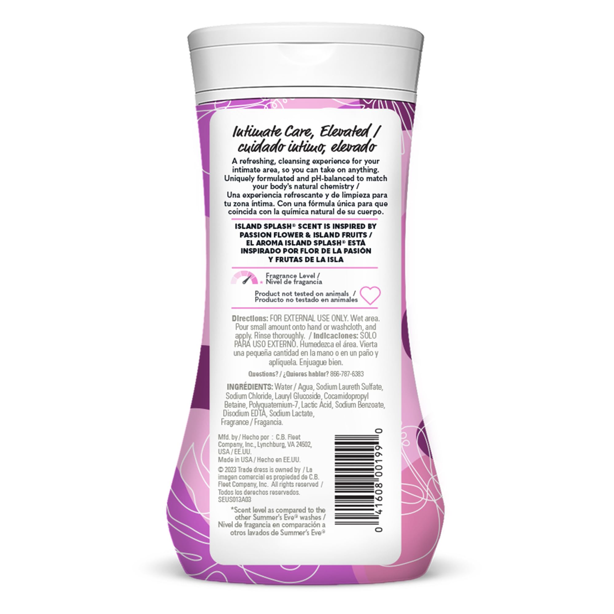 Summer's Eve Island Splash Refreshing Daily All Over Feminine Body Wash, Removes Odor Summer's Eve uk supplements
