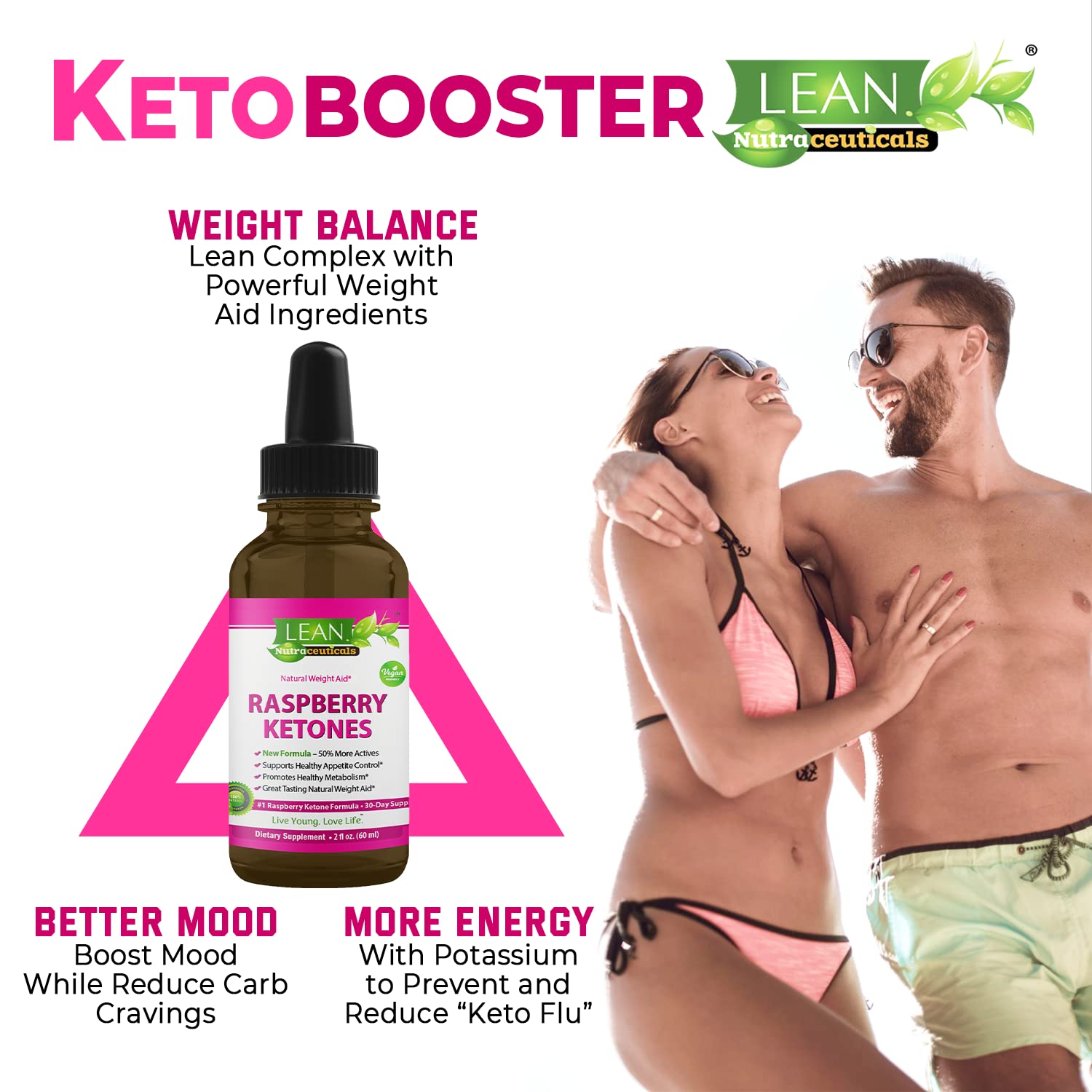 Weight Loss Perfect Keto Raspberry Ketone Drops, Appetite Suppressant Fat Burner LEAN Nutraceuticals uk supplements