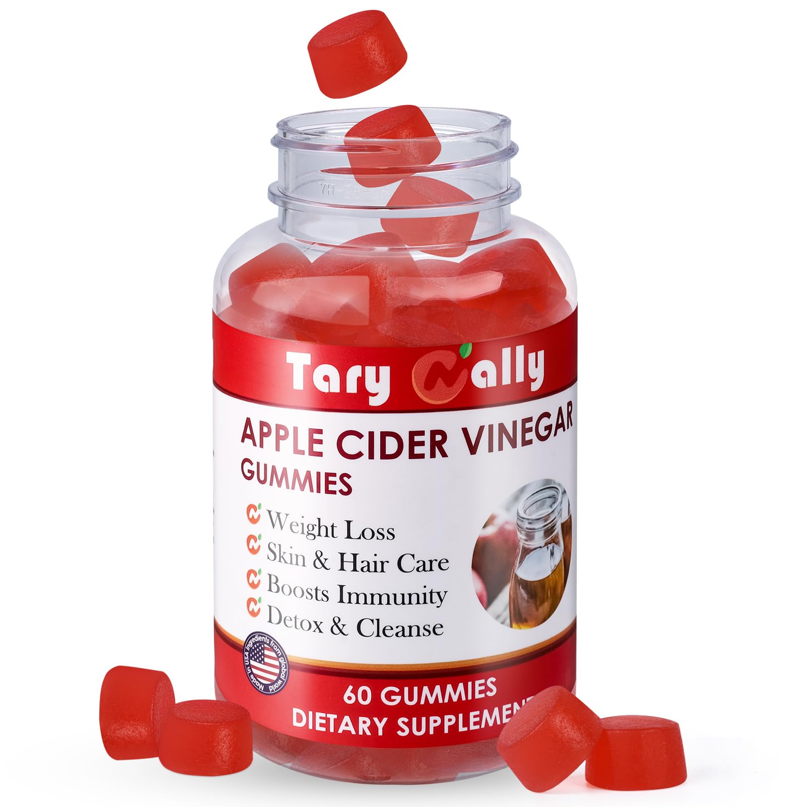 Apple Cider Vinegar Gummies Keto ACV Gummies for Weight Loss and Belly Fat Tary Nally uk supplements