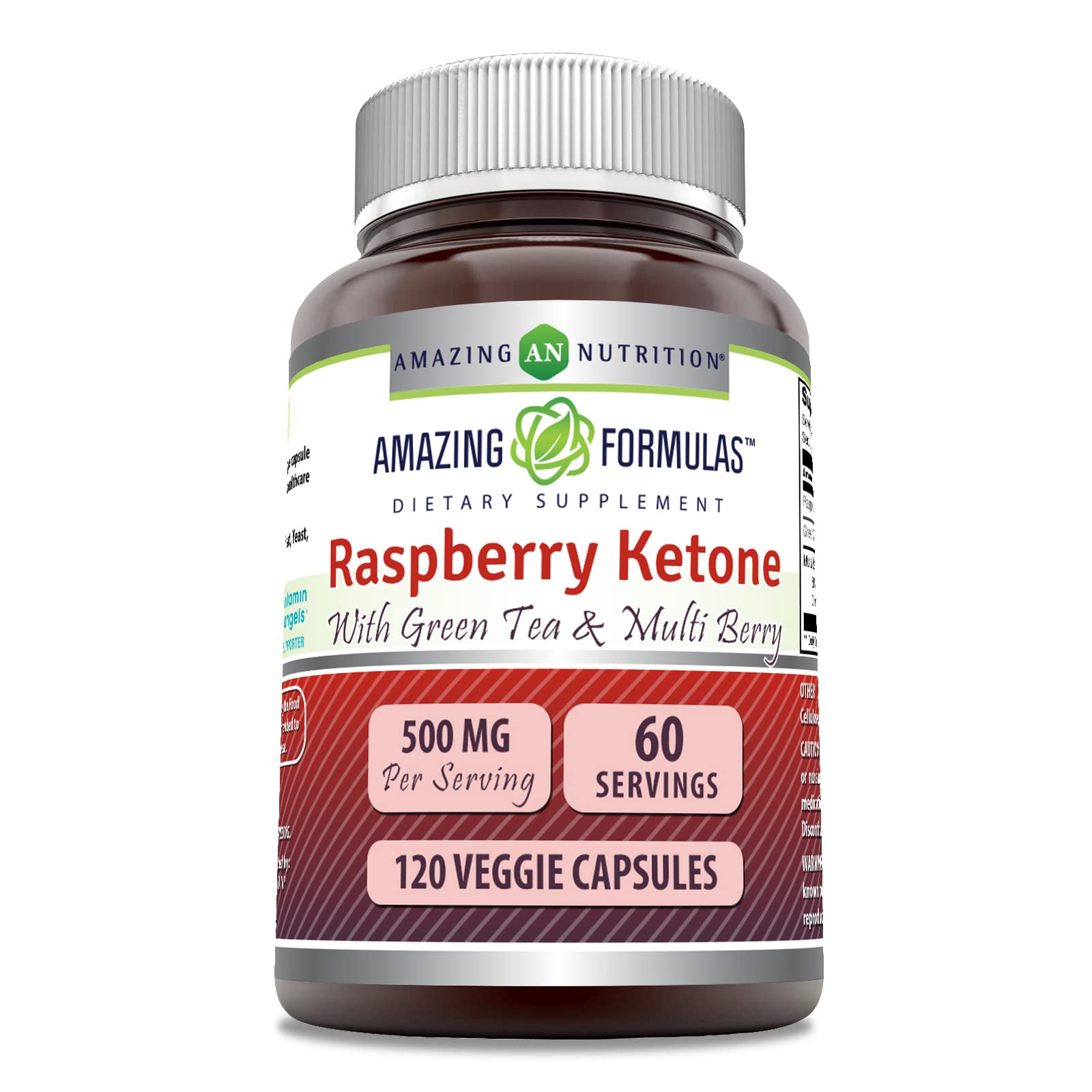 Amazing Formulas Raspberry Ketone with Green Tea Extract & Multi Berry Complex Amazing Nutrition uk supplements