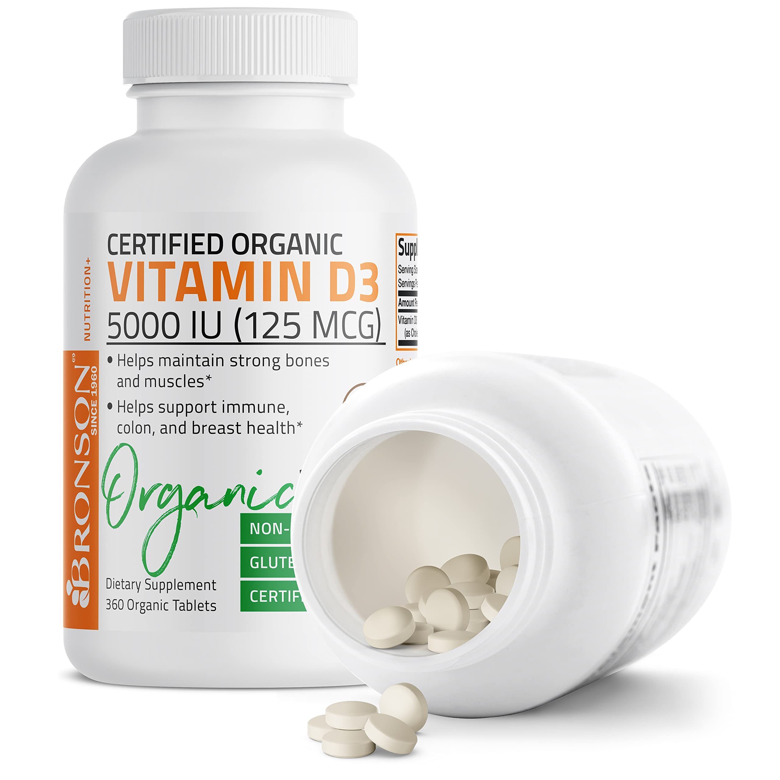 Bronson Vitamin D3 5,000 IU (1 Year Supply) for Immune Support, Healthy Muscle Bronson uk supplements